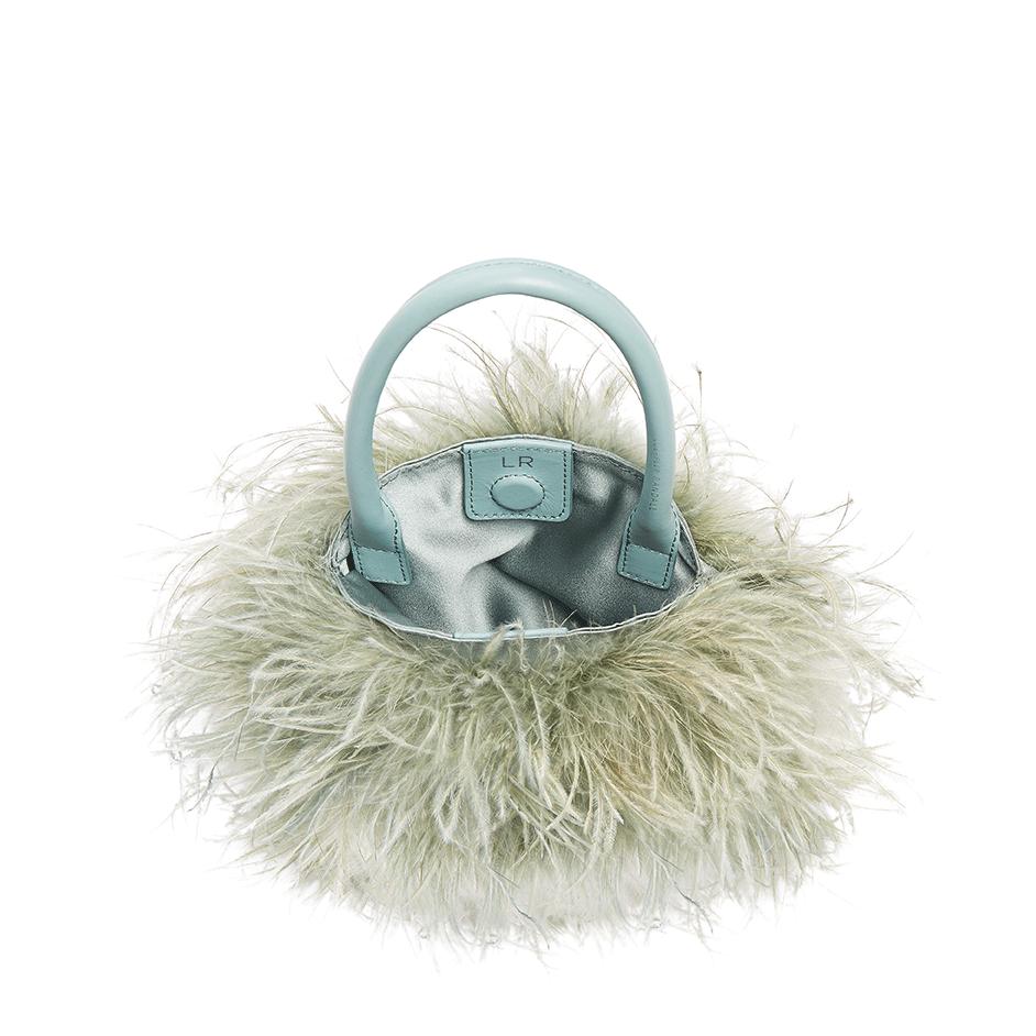 Loeffler Randall Zadie Feather Tote in Green Lyst UK