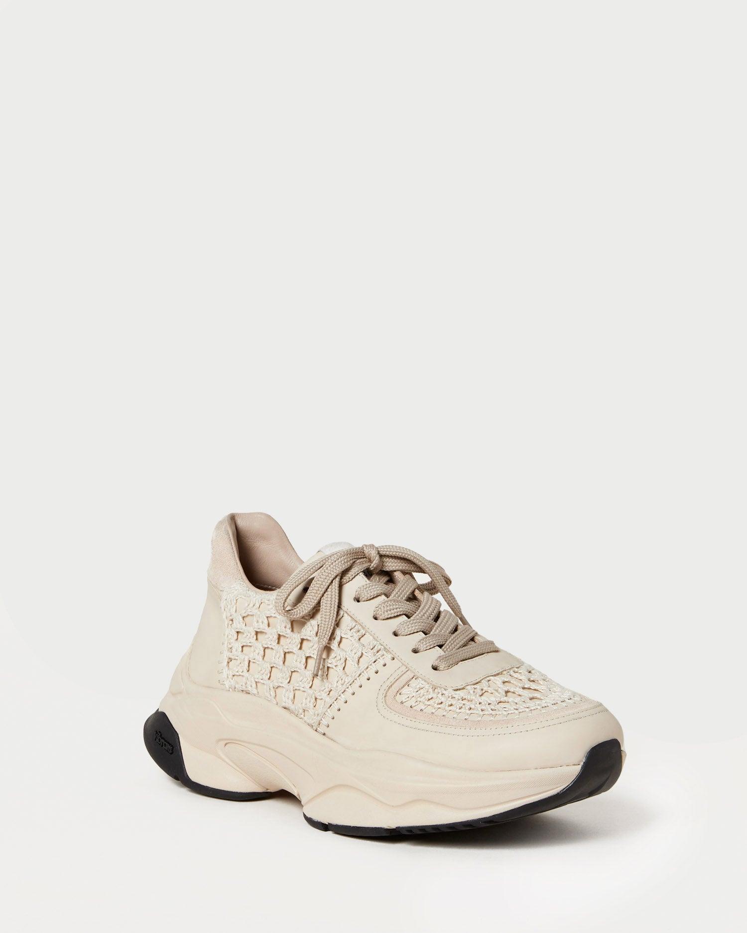 Loeffler Randall} Perforated Sneakers, 6.5