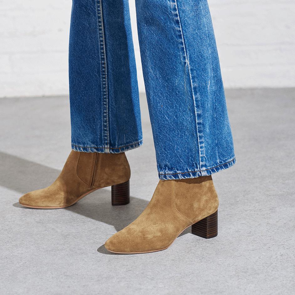 loeffler randall gema leather ankle boots