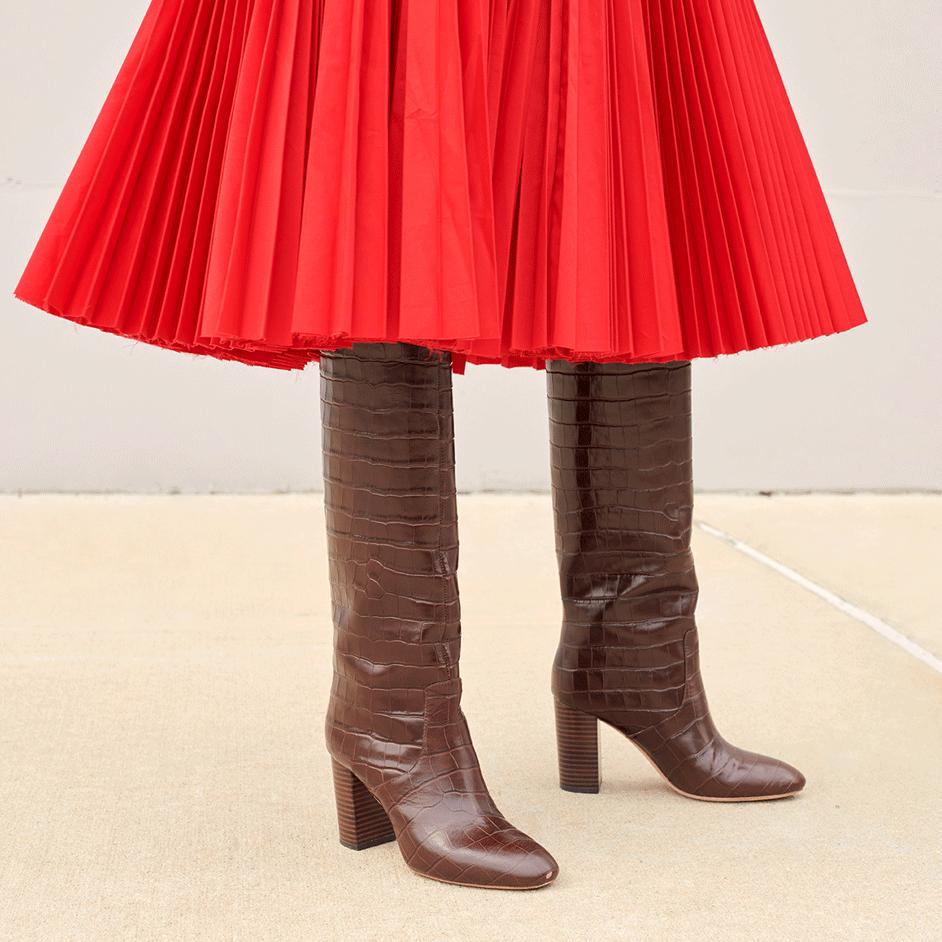 loeffler randall goldy boot black