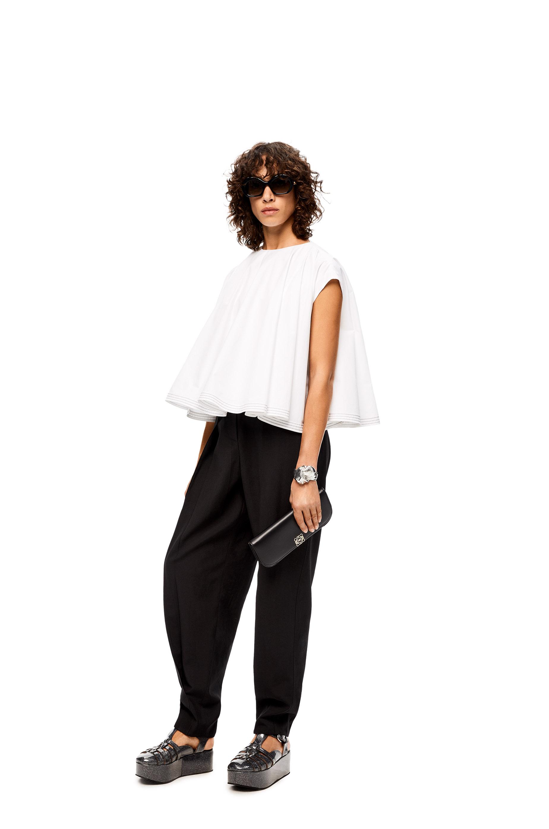 Loewe Luxury Goya Long Clutch Bag In Silk Calfskin For Women in 