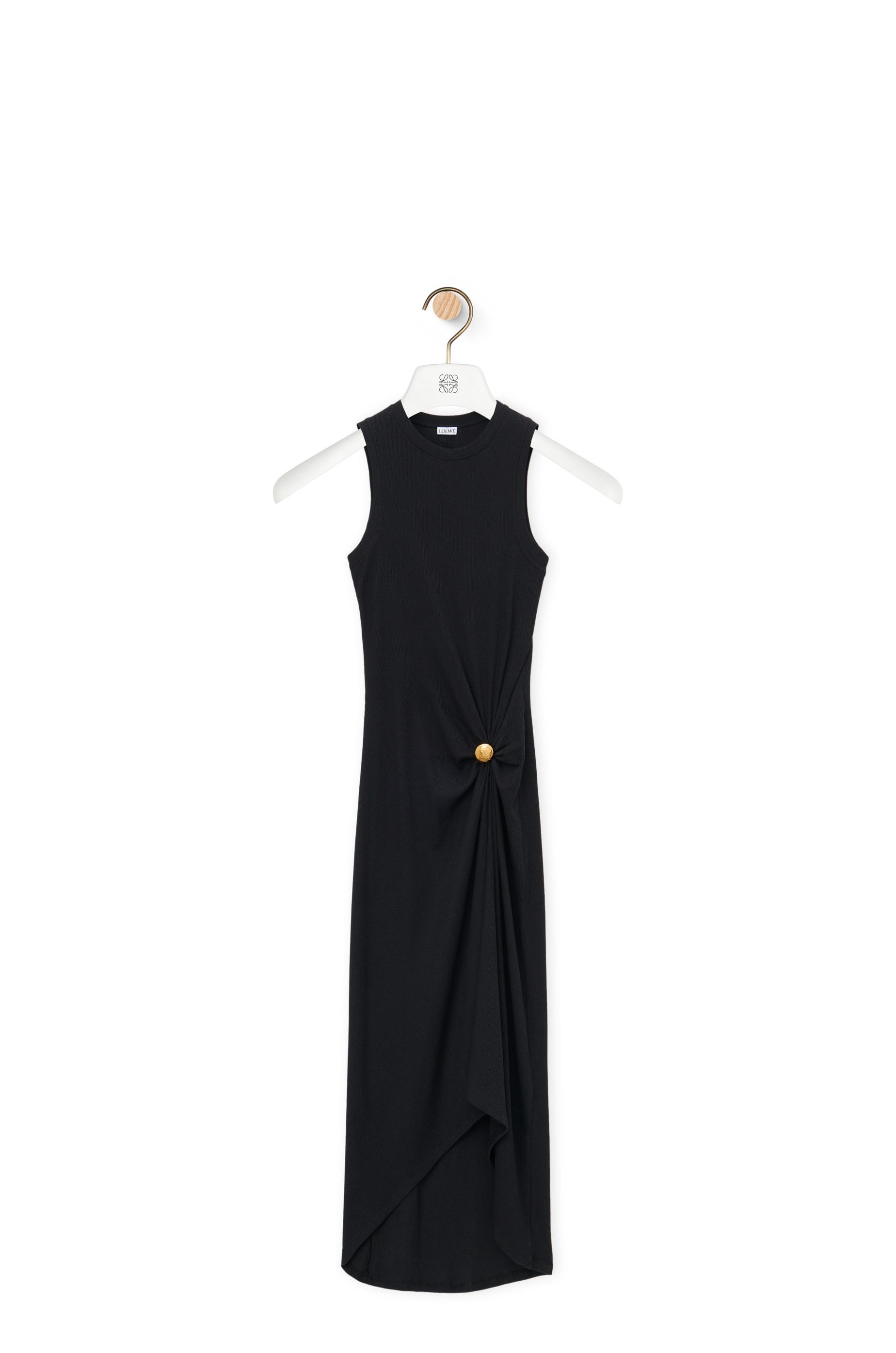 loewe pebble stretch-cotton midi-dress Loewe Pebble gathered cotton-blend midi dress Loewe