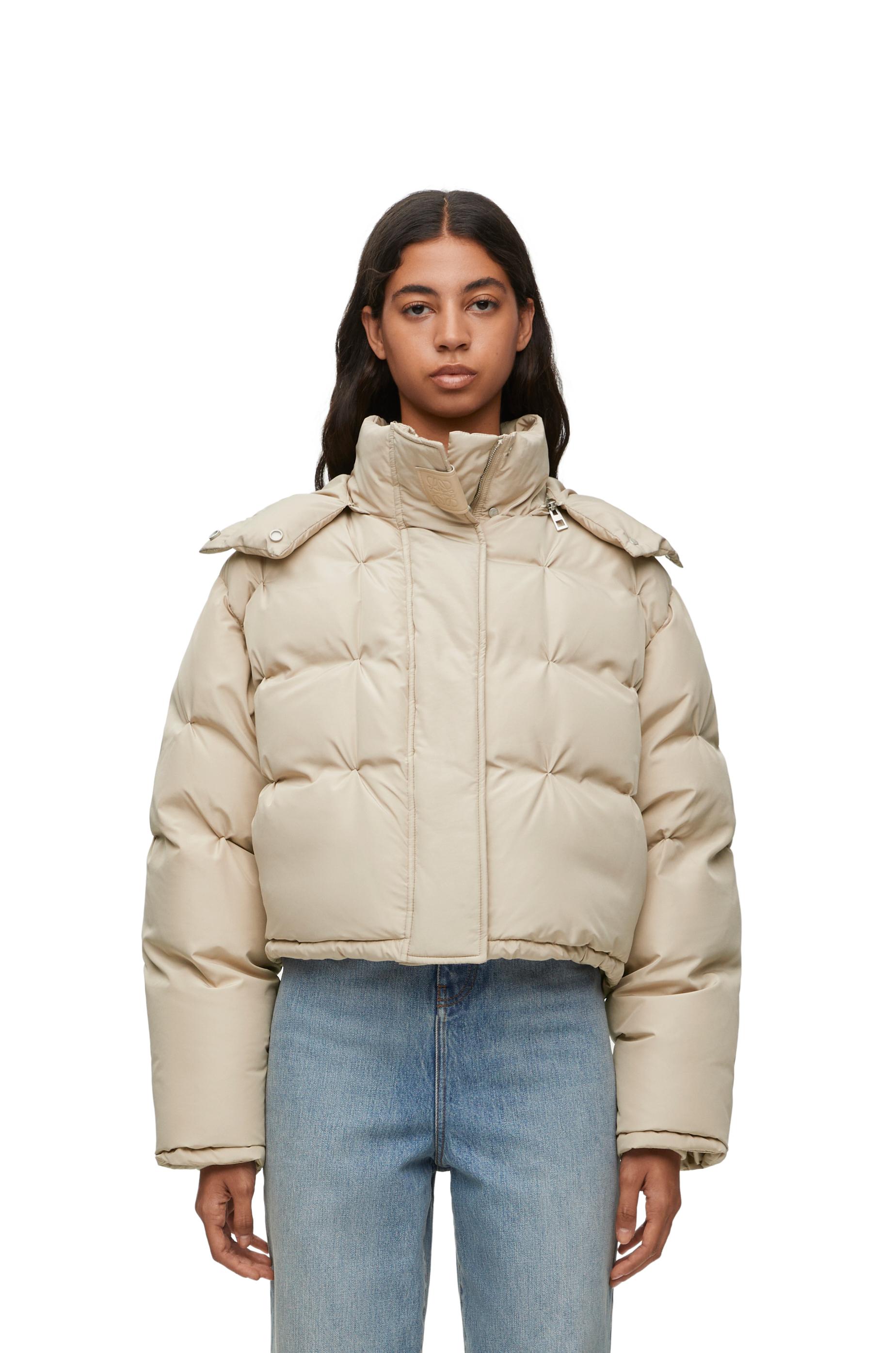 Loewe Luxury Puffer Jacket In Nylon in Natural Lyst