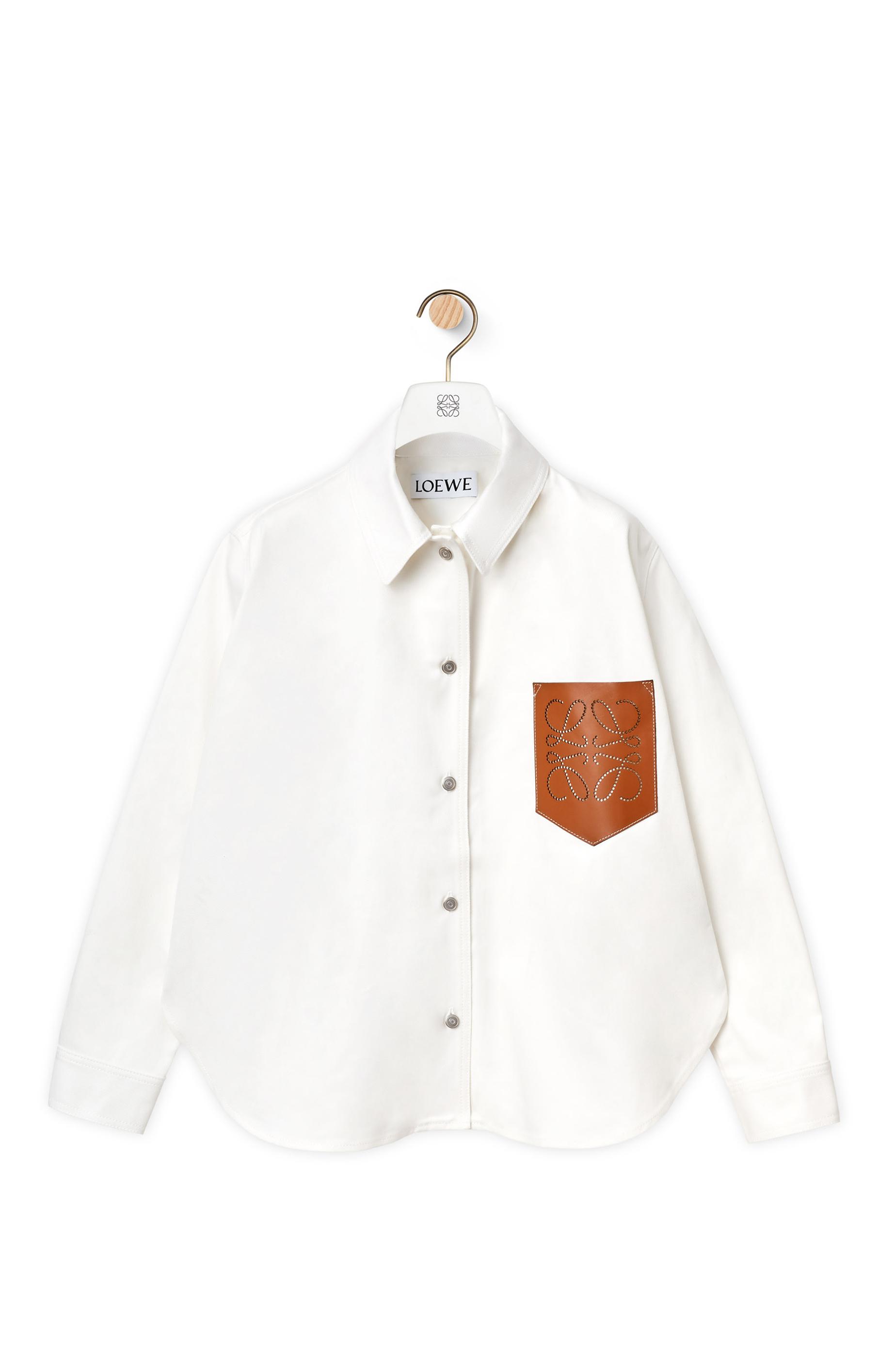 Loewe leather pocket shirt Clearance
