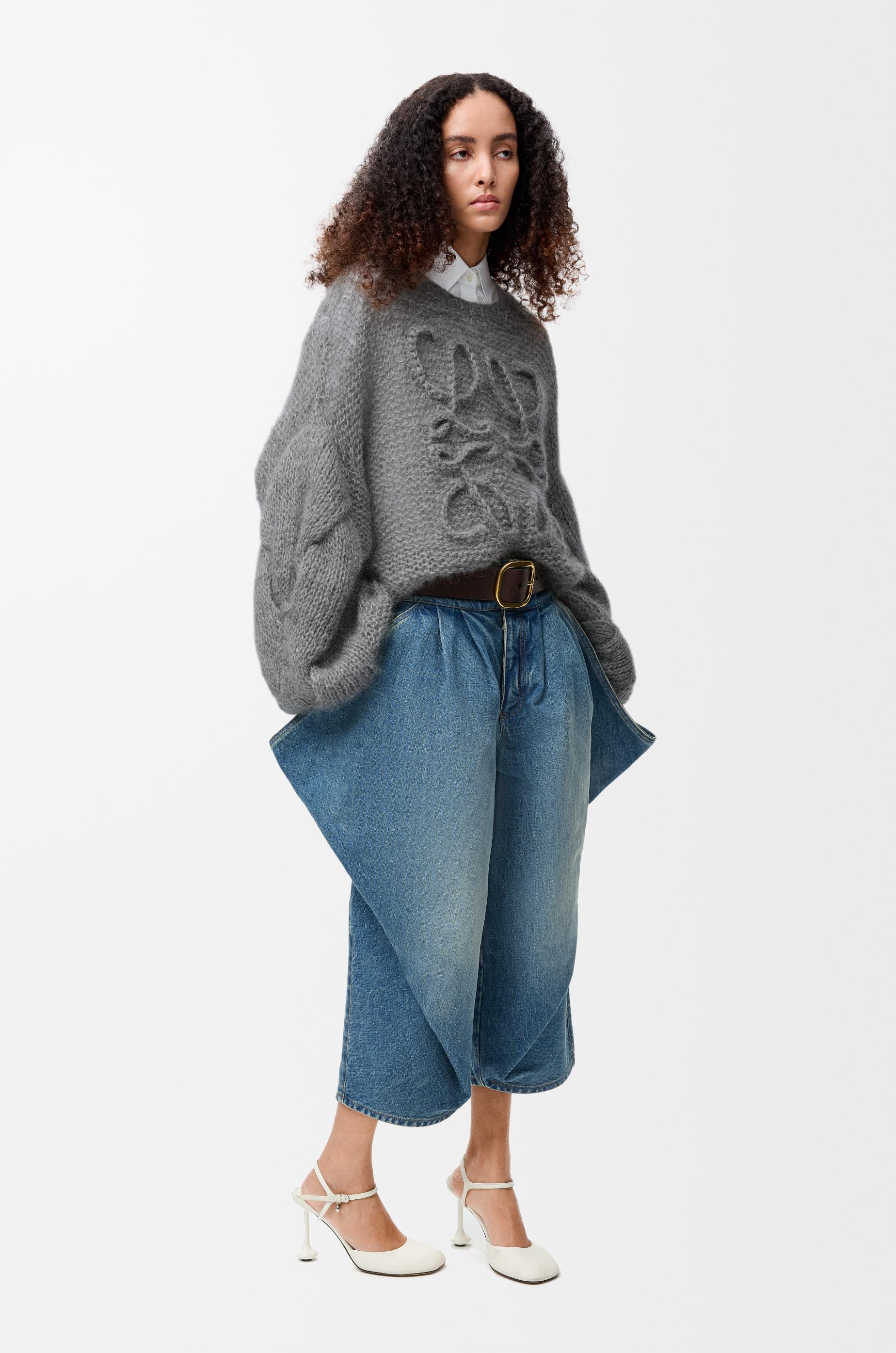 【Sale】 LOEWE Asymmetric Sweaterニット 黒 Loewe Asymmetric Sweater for Men | Lyst