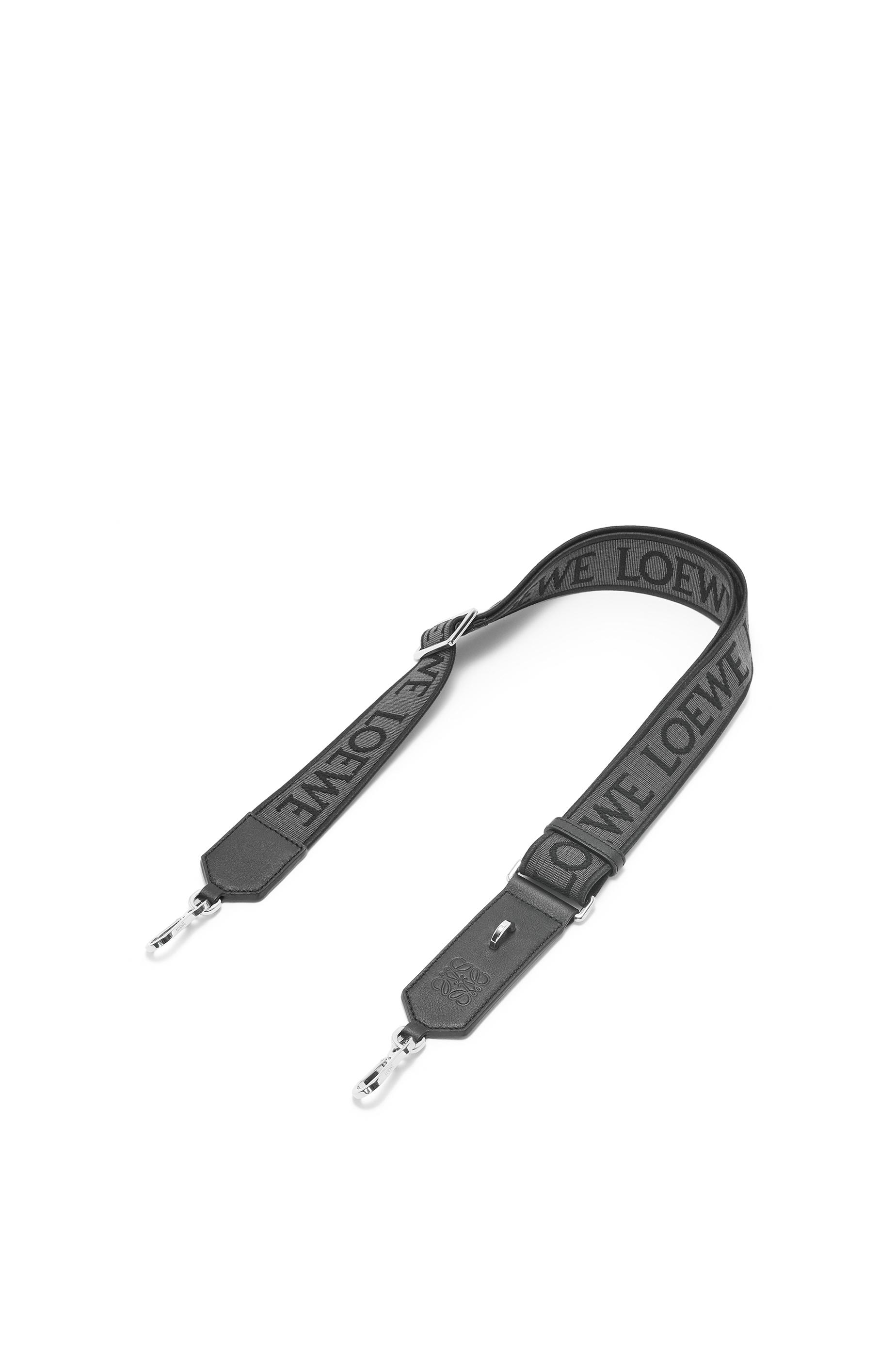 Loewe D-ring Strap In Anagram Jacquard And Calfskin | Lyst