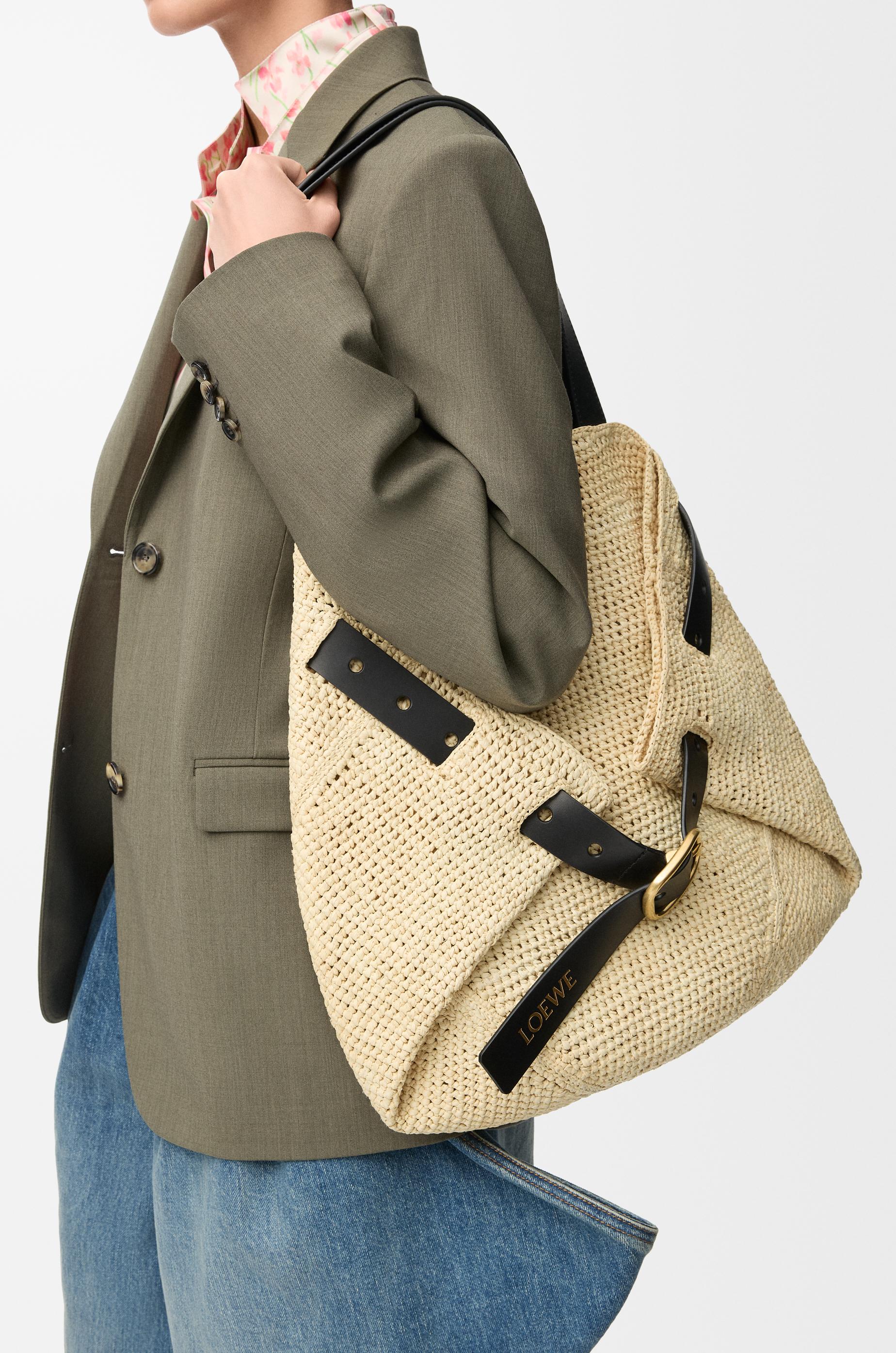 Loewe Medium Punch Hole Shopper in Natural | Lyst