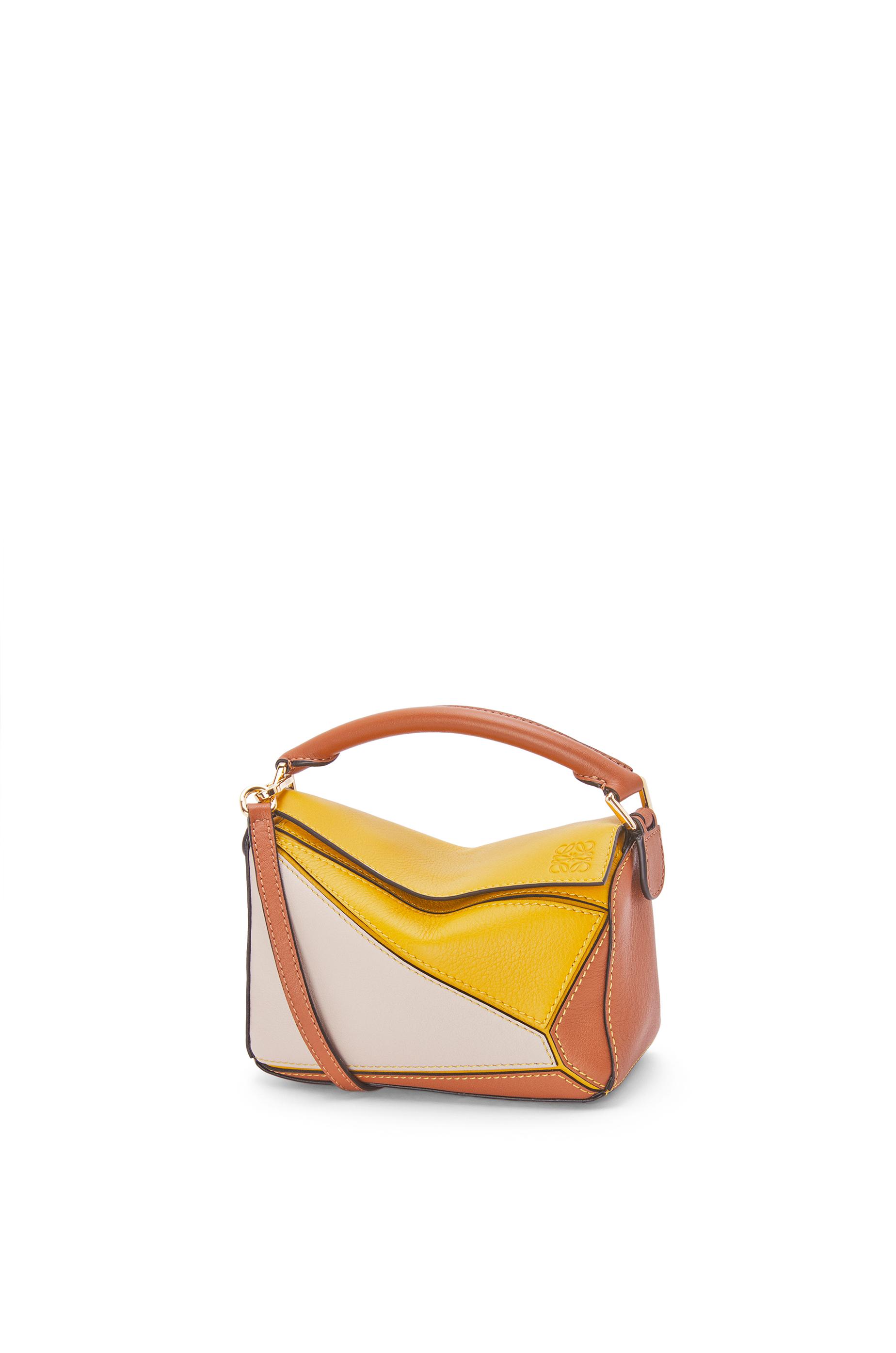 Loewe mini puzzle bag yellow new arrivals