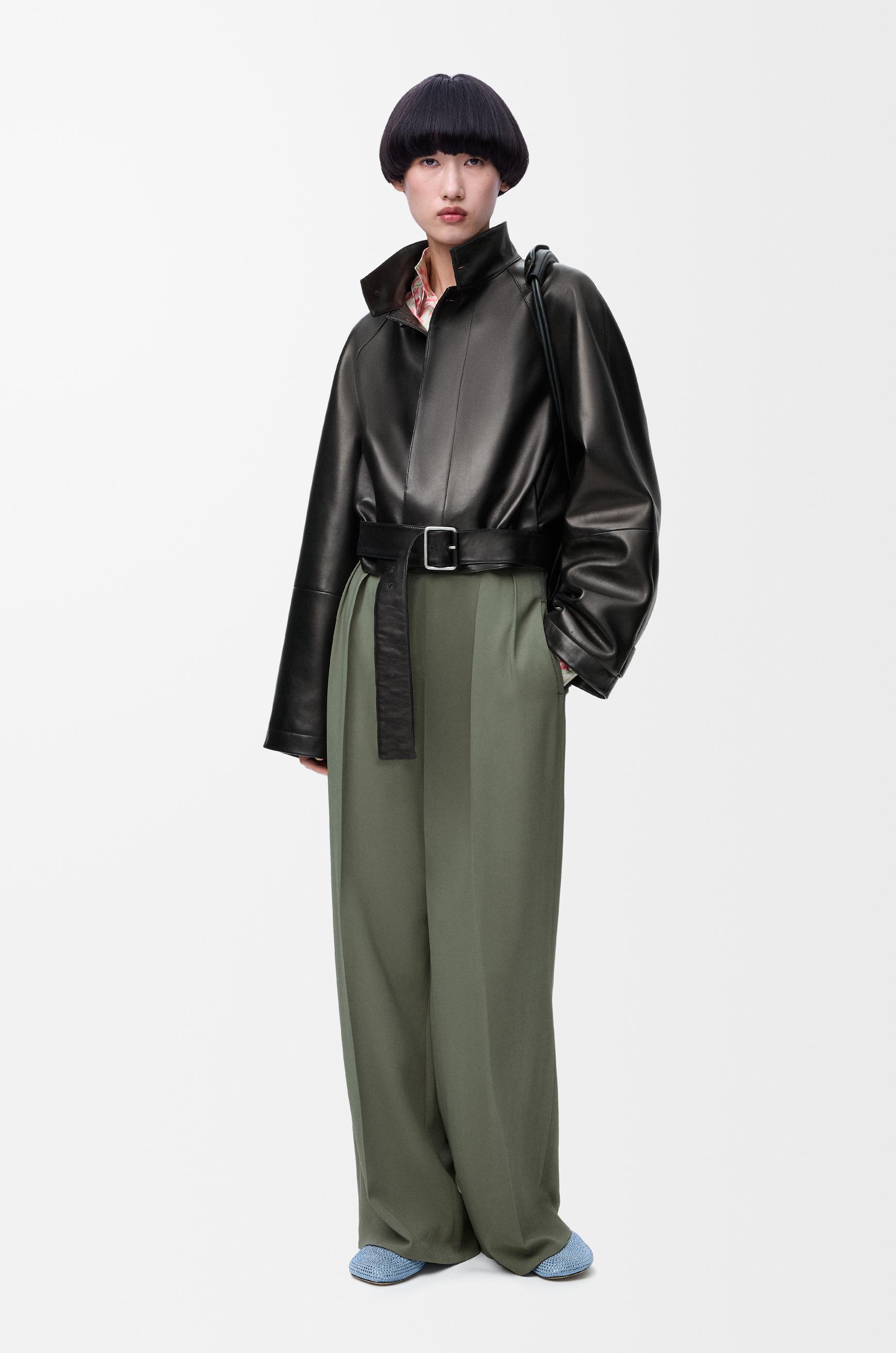 ジャケット・アウター LOEWE 00s Moleskin Trench Coat LOEWE Trench Cotton-Blend Coat | Saks Fifth Avenue