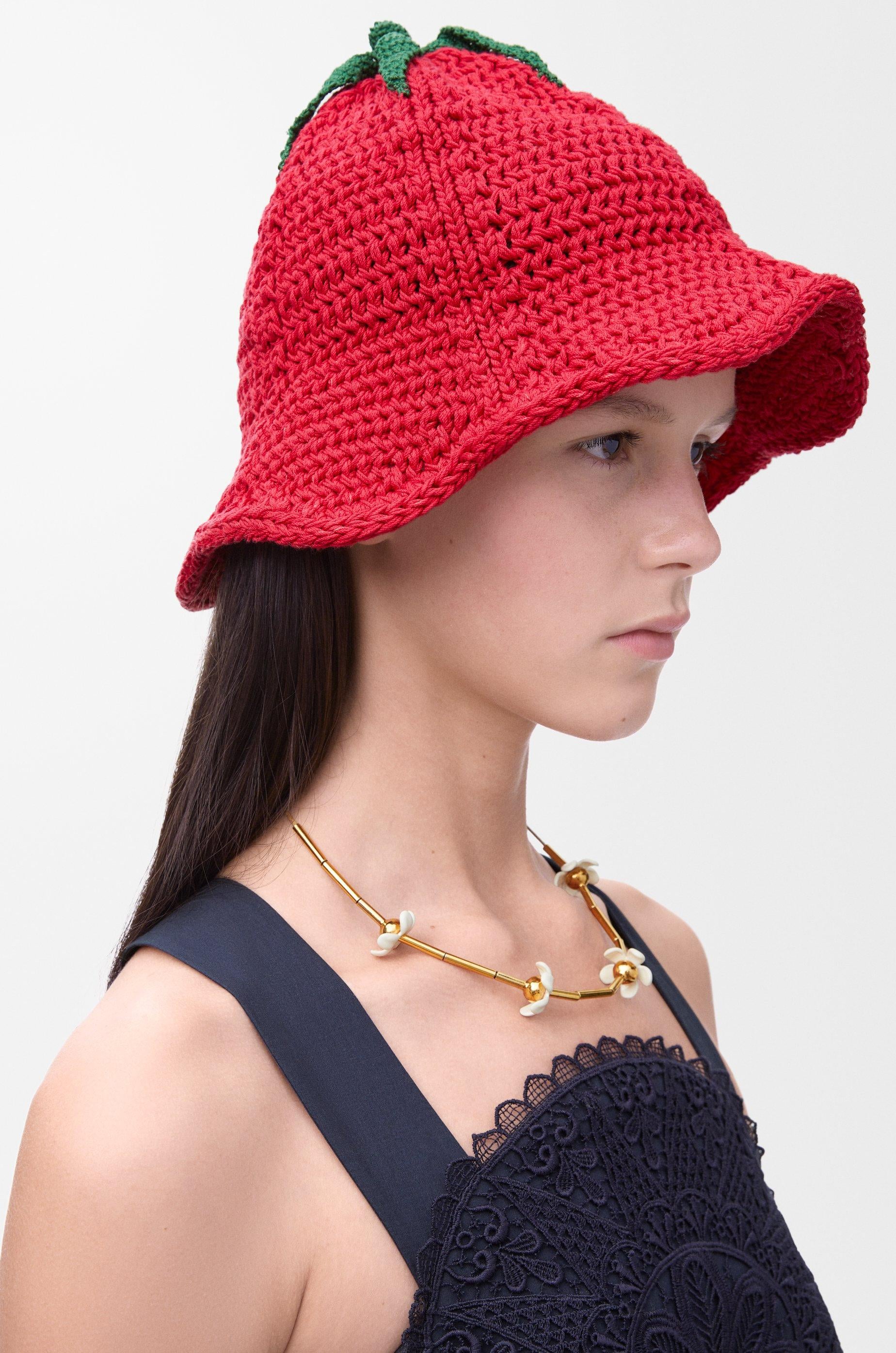Loewe Tomato Bucket Hat in Red | Lyst