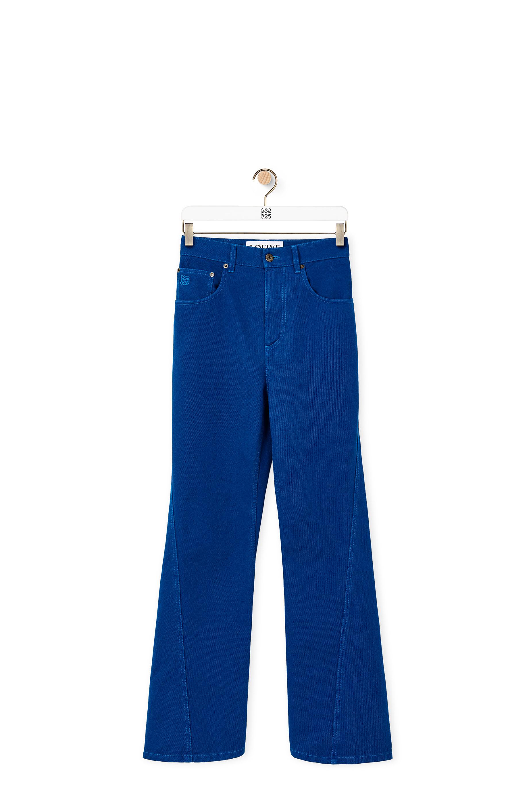 Loewe Luxury Twisted Jeans In Denim For 