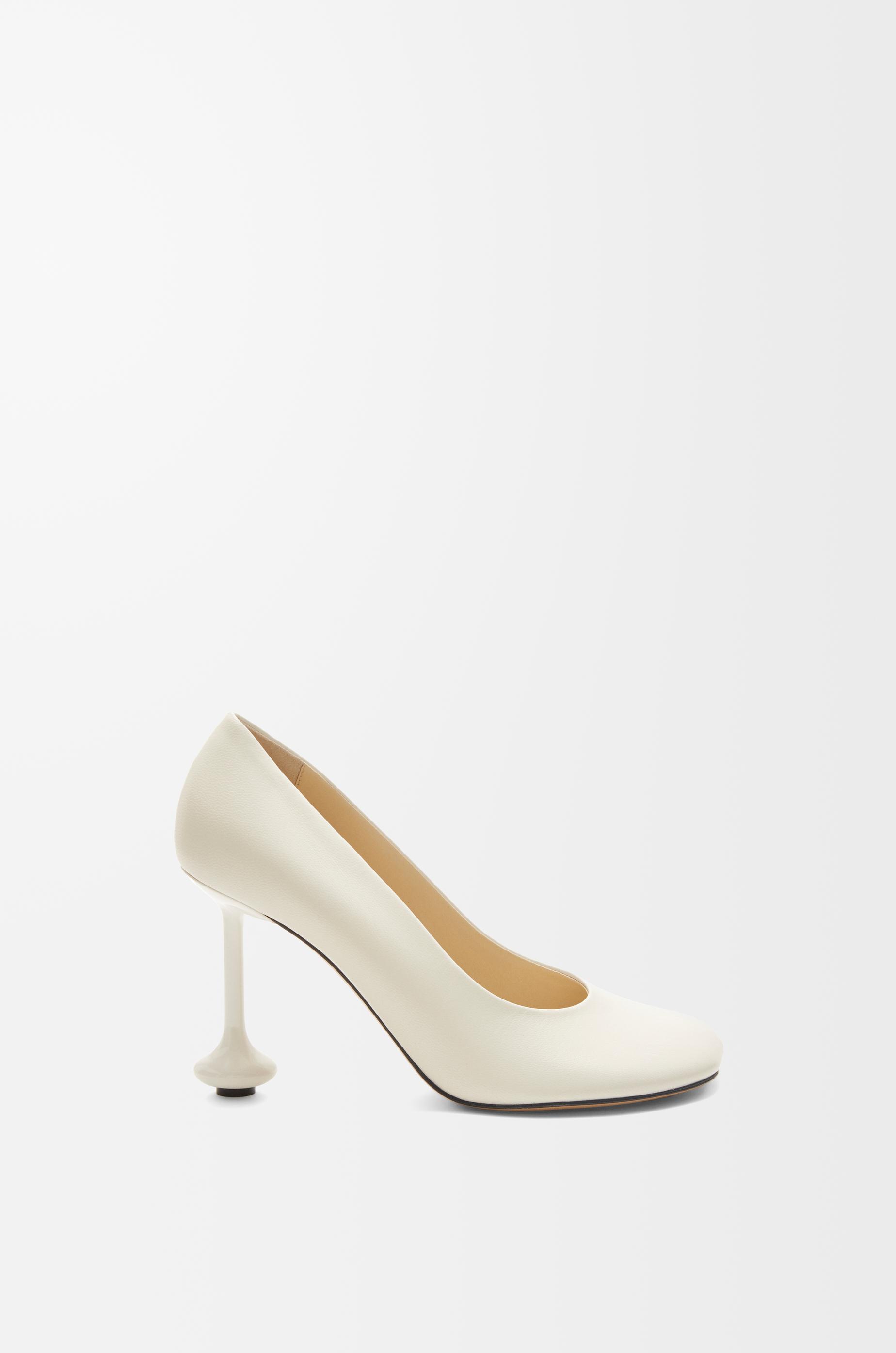 Loewe Luxury Toy Pump In Goatskin in White Lyst UK