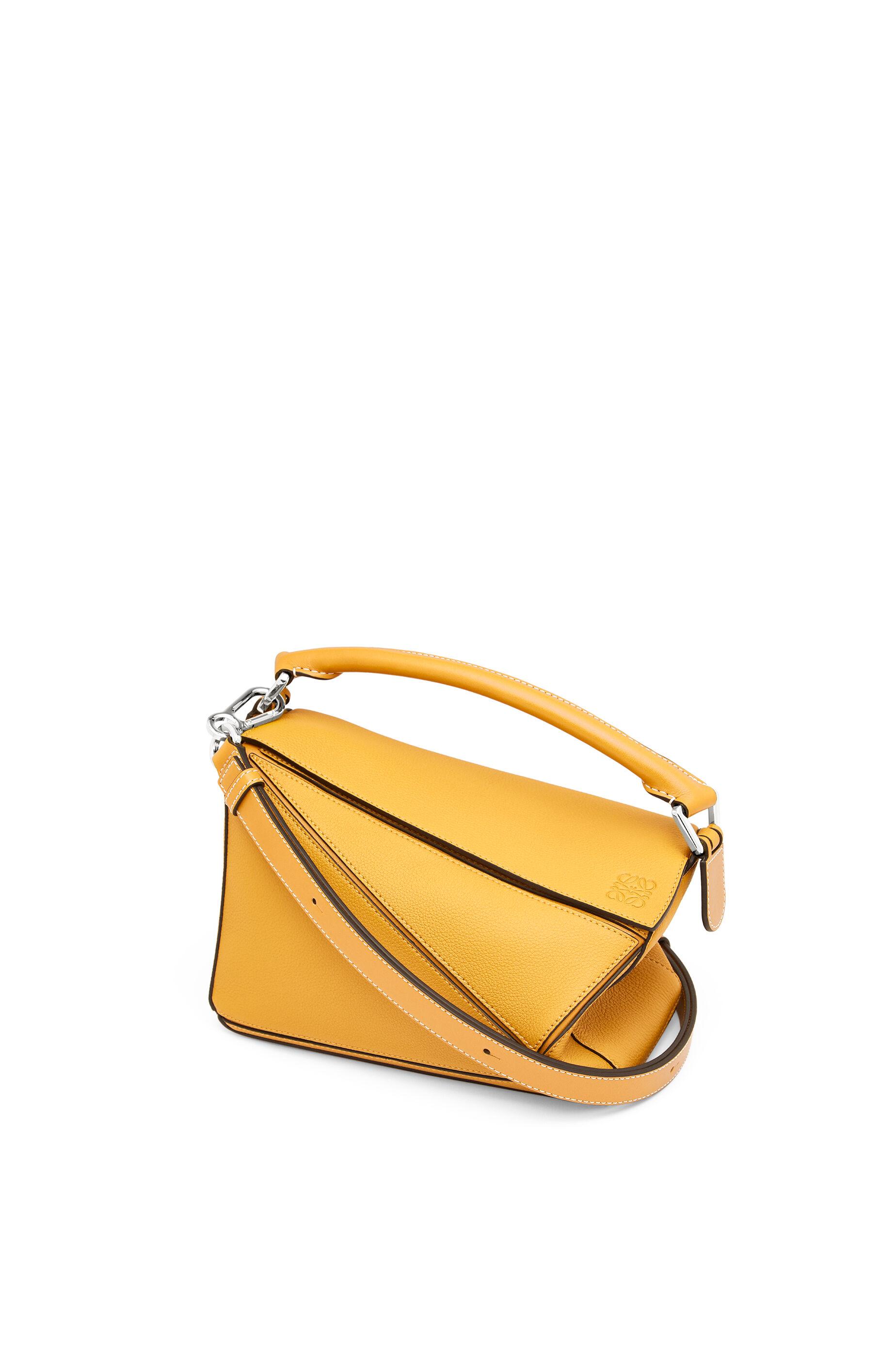 Loewe mini puzzle bag yellow new arrivals