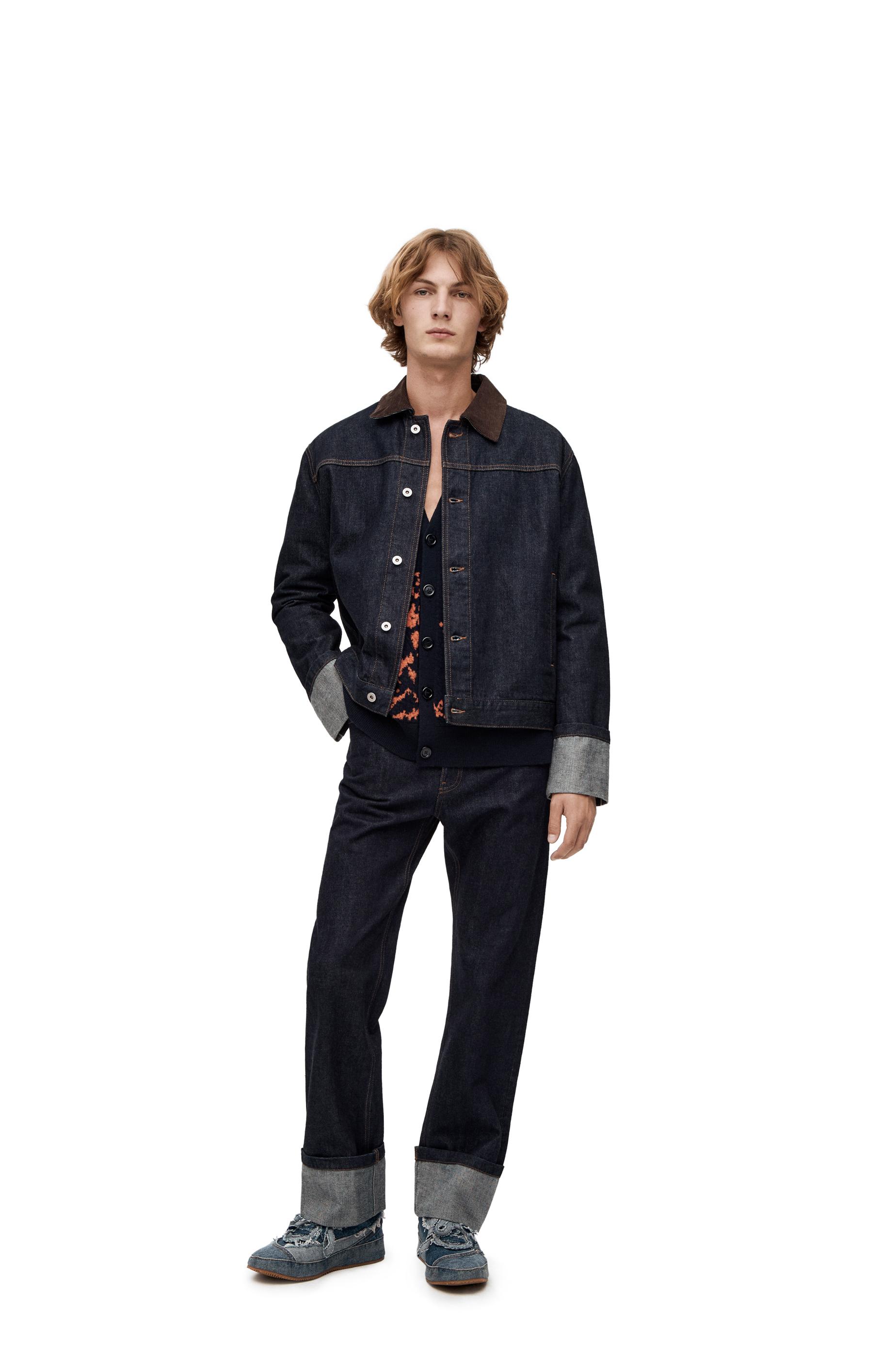 Loewe Fisherman Turnup Jeans In Denim in Blue for Men Lyst