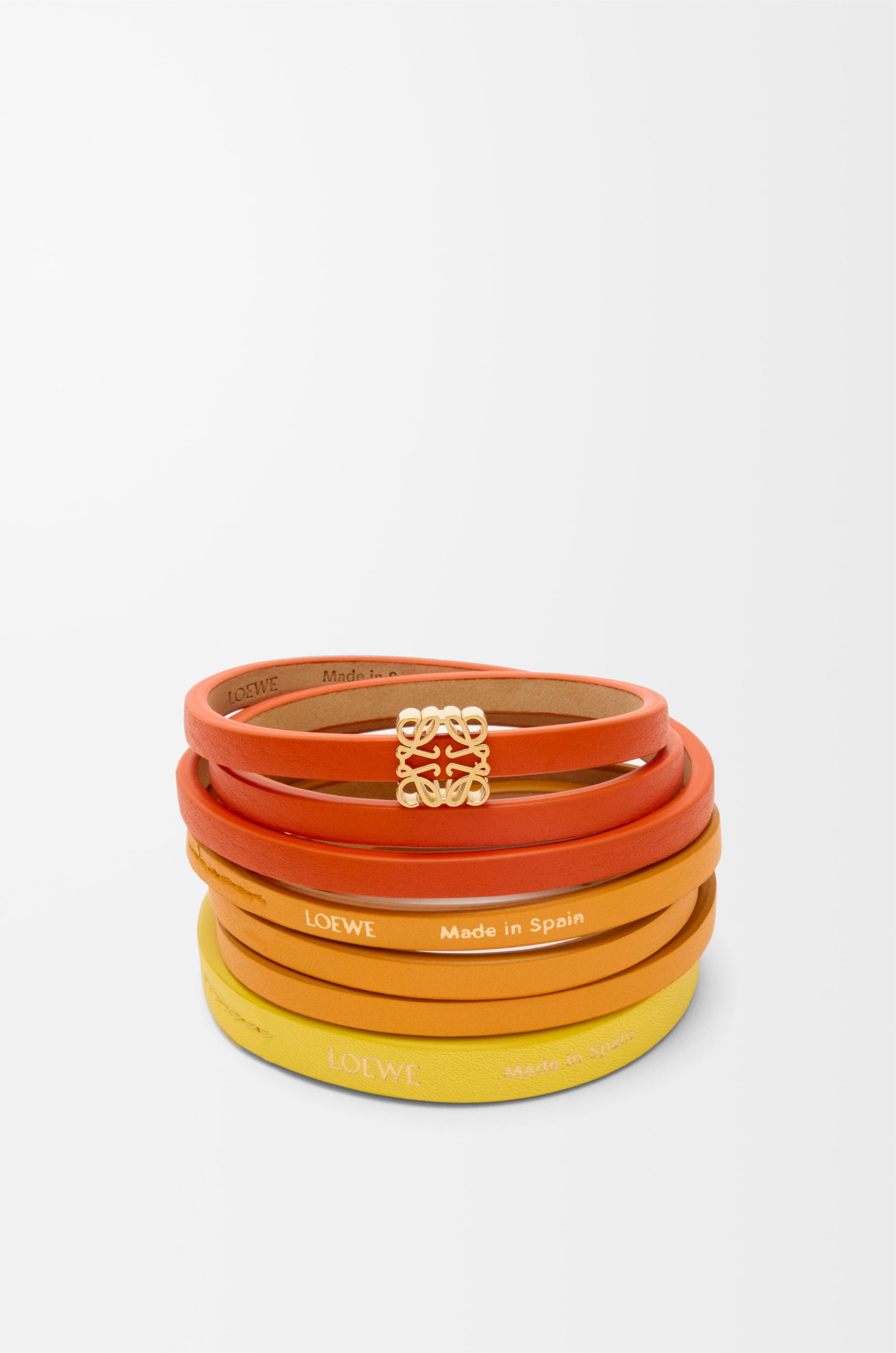 LOEWE SMALL SLAP BRACELET オレンジ LOEWE SMALL SLAP BRACELET オレンジ LOEWE SMALL SLAP BRACELET