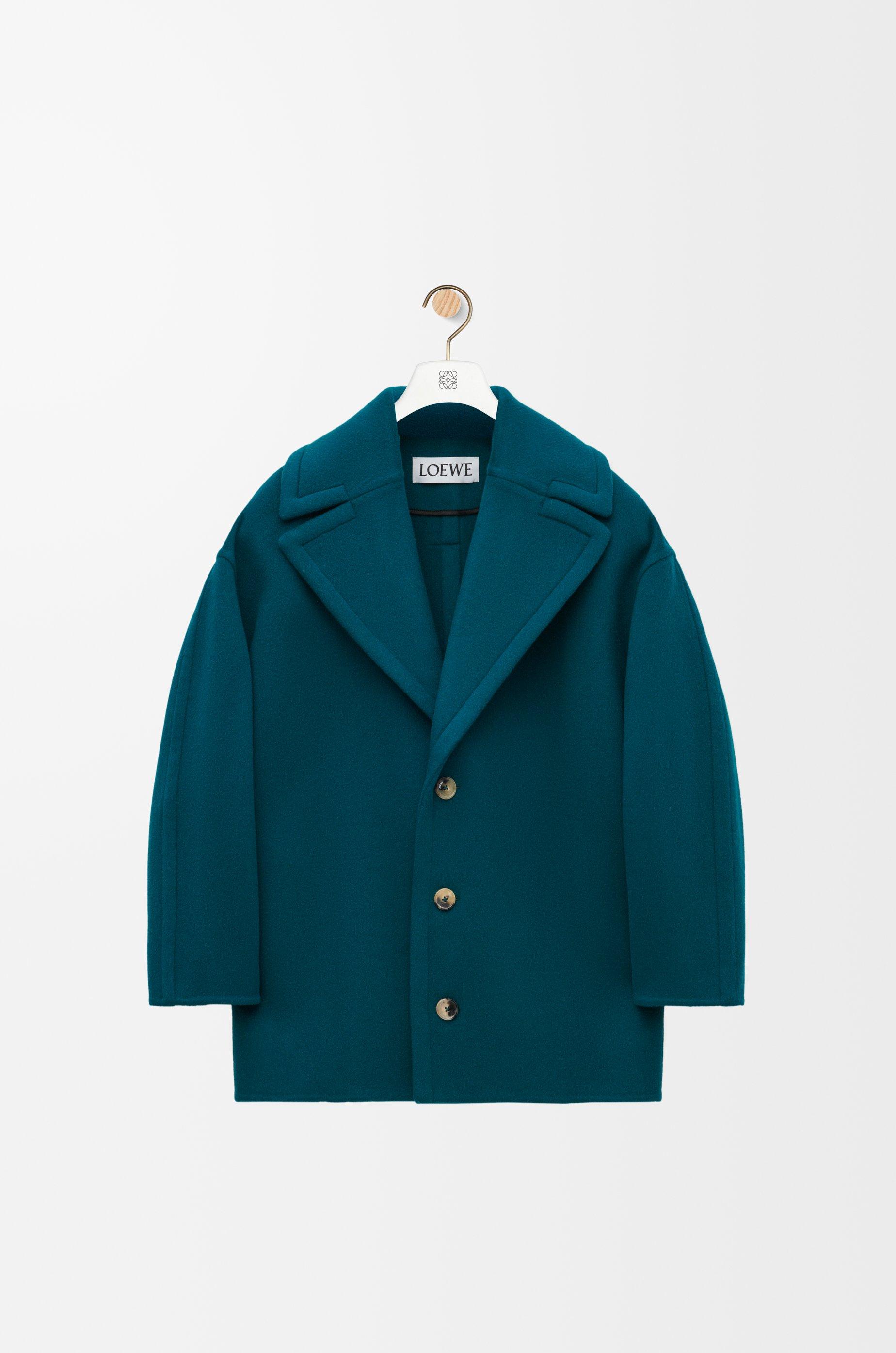 Loewe Luxury Short Coat in Blue | Lyst UK 