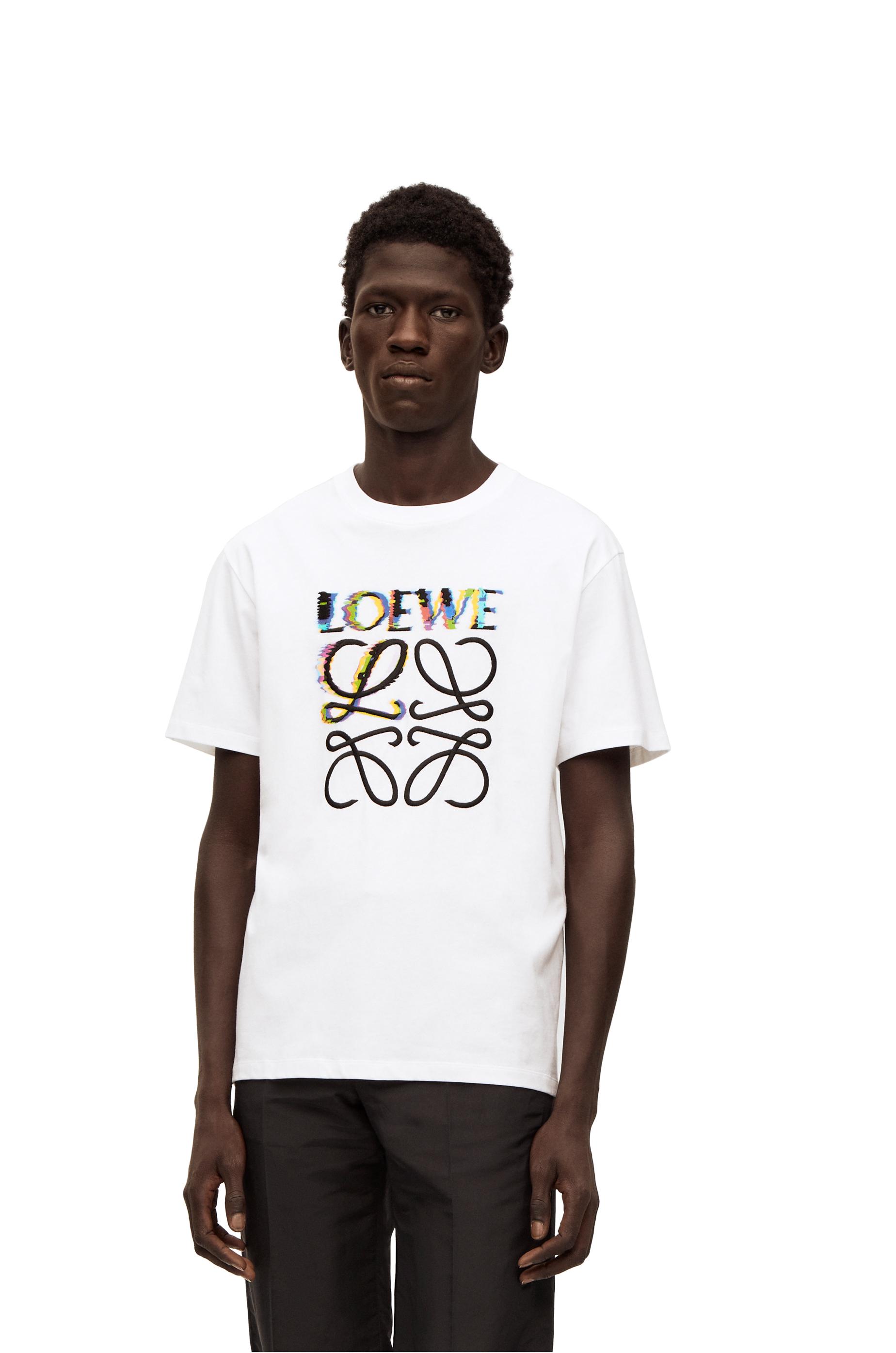 Loewe Relaxed Fit T-shirt In Cotton in White for Men | Lyst