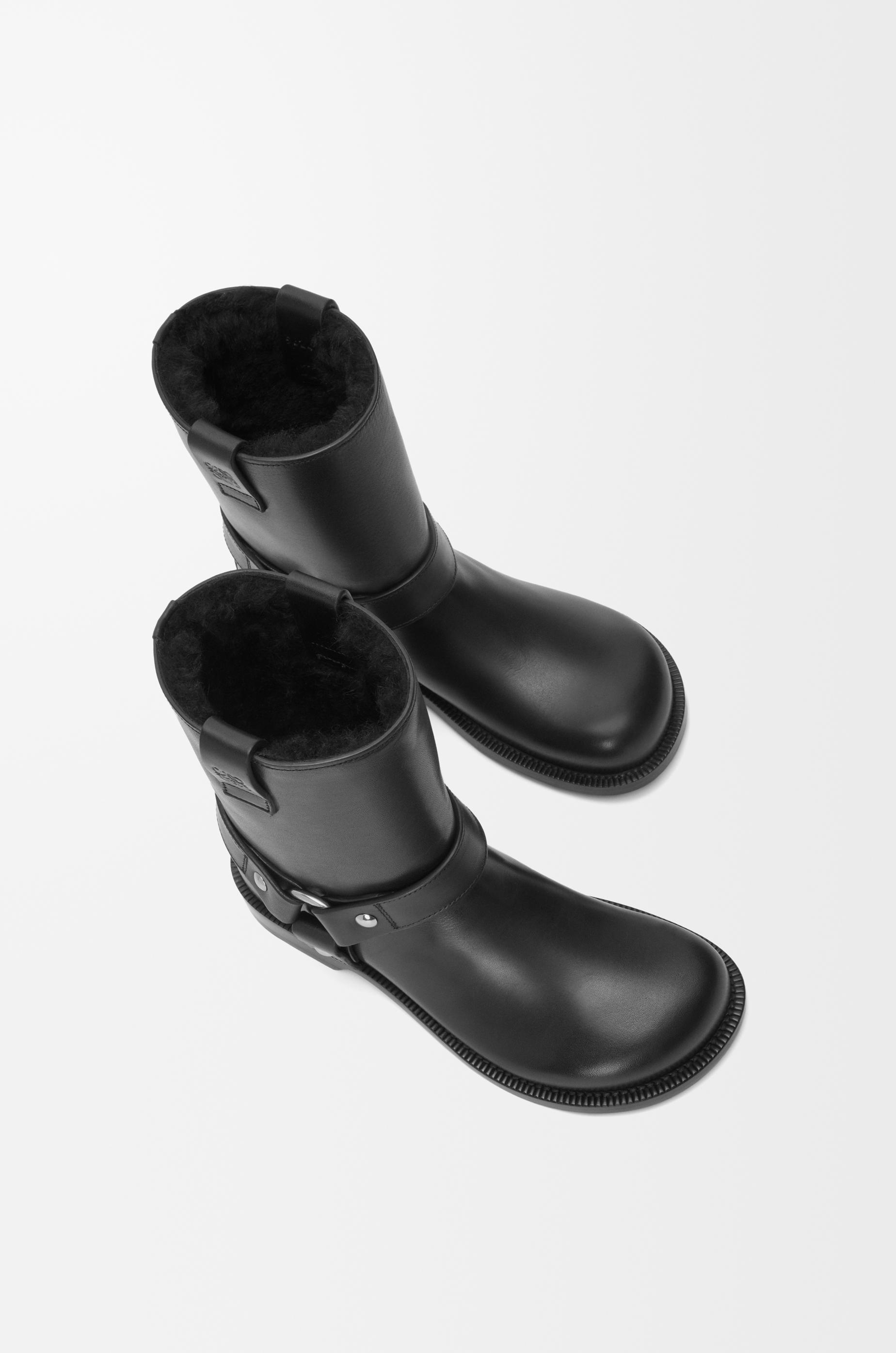 Loewe Luxury Campo Biker Boot In Calfskin in Black for Men | Lyst UK