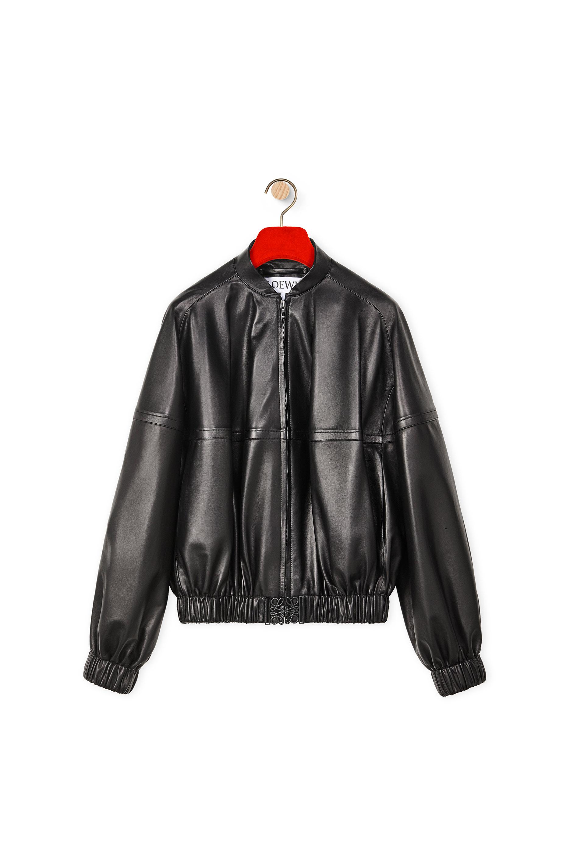 Loewe Luxury Bomber Jacket In Nappa For Women in Black | Lyst