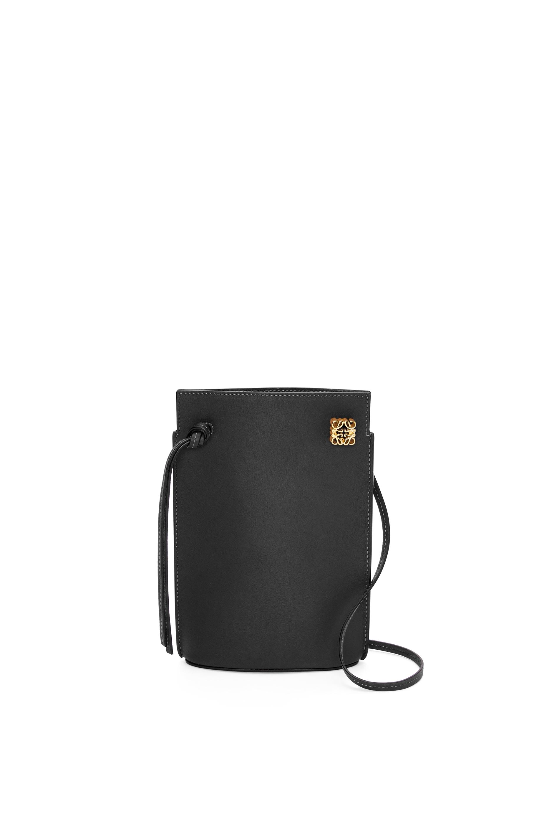 Loewe Dice Pocket In Classic Calfskin in Black Lyst