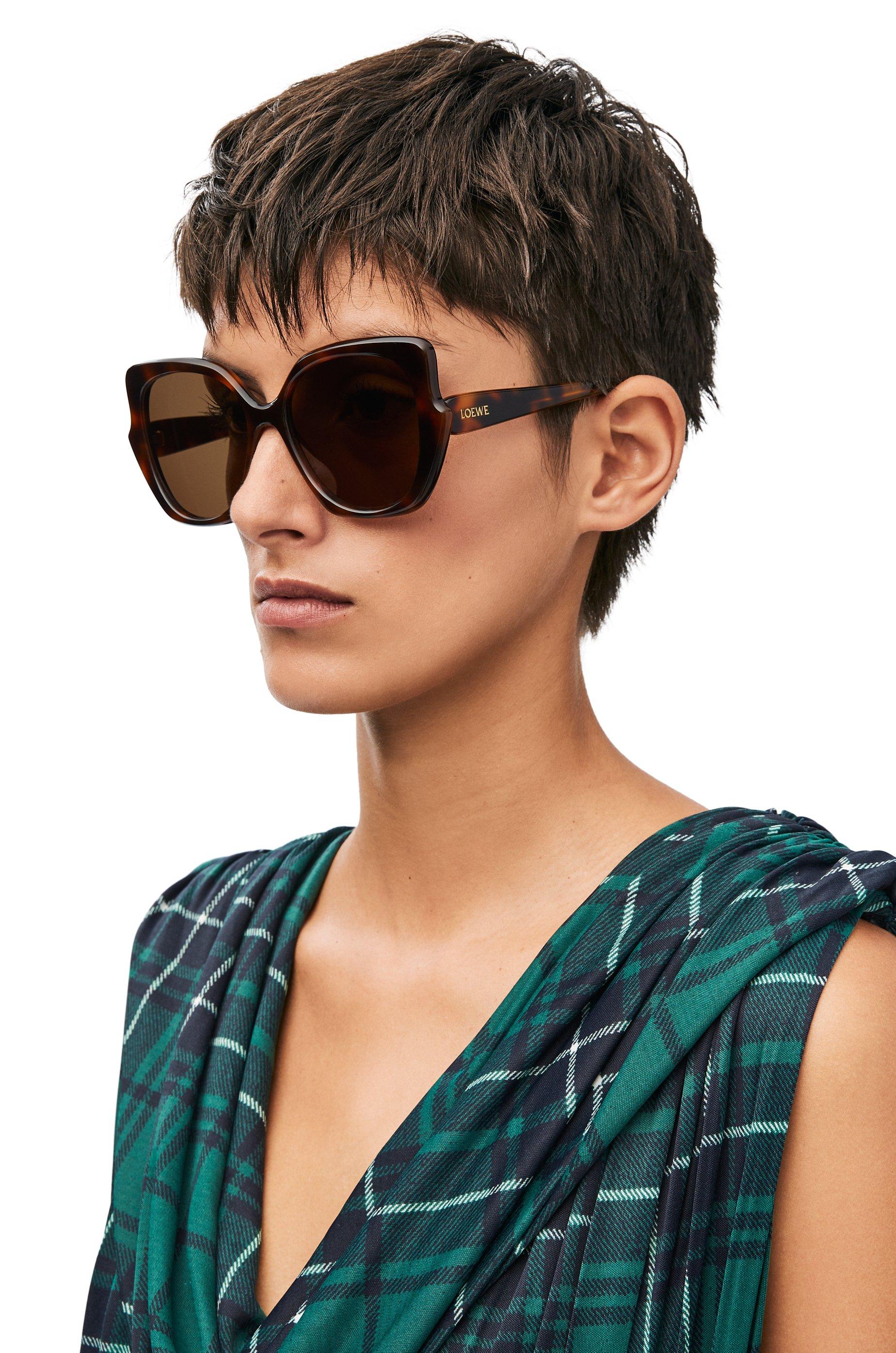 Loewe Square Slim Sunglasses Lyst