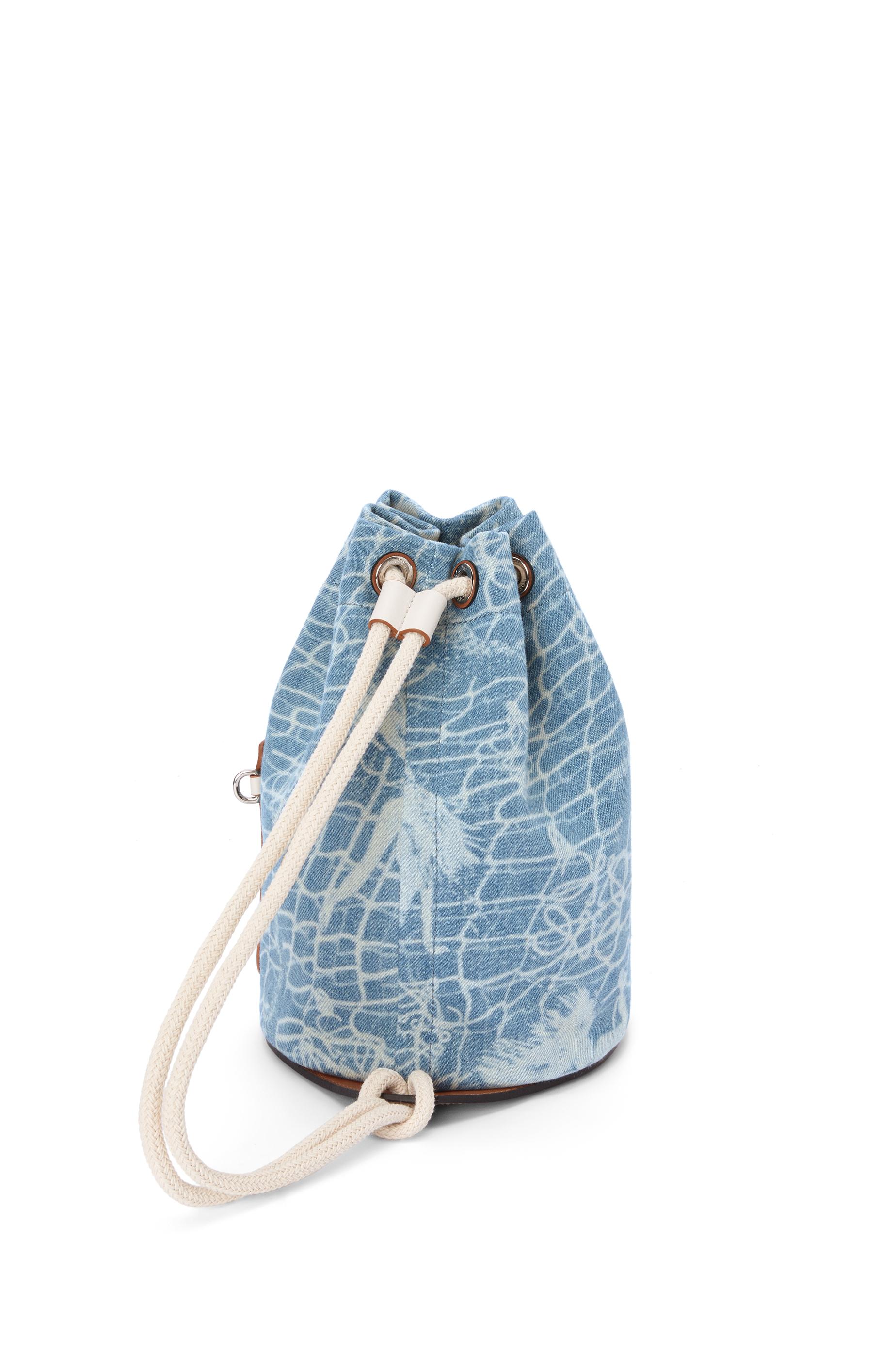 Loewe Luxury Small Sailor Bag In Denim 