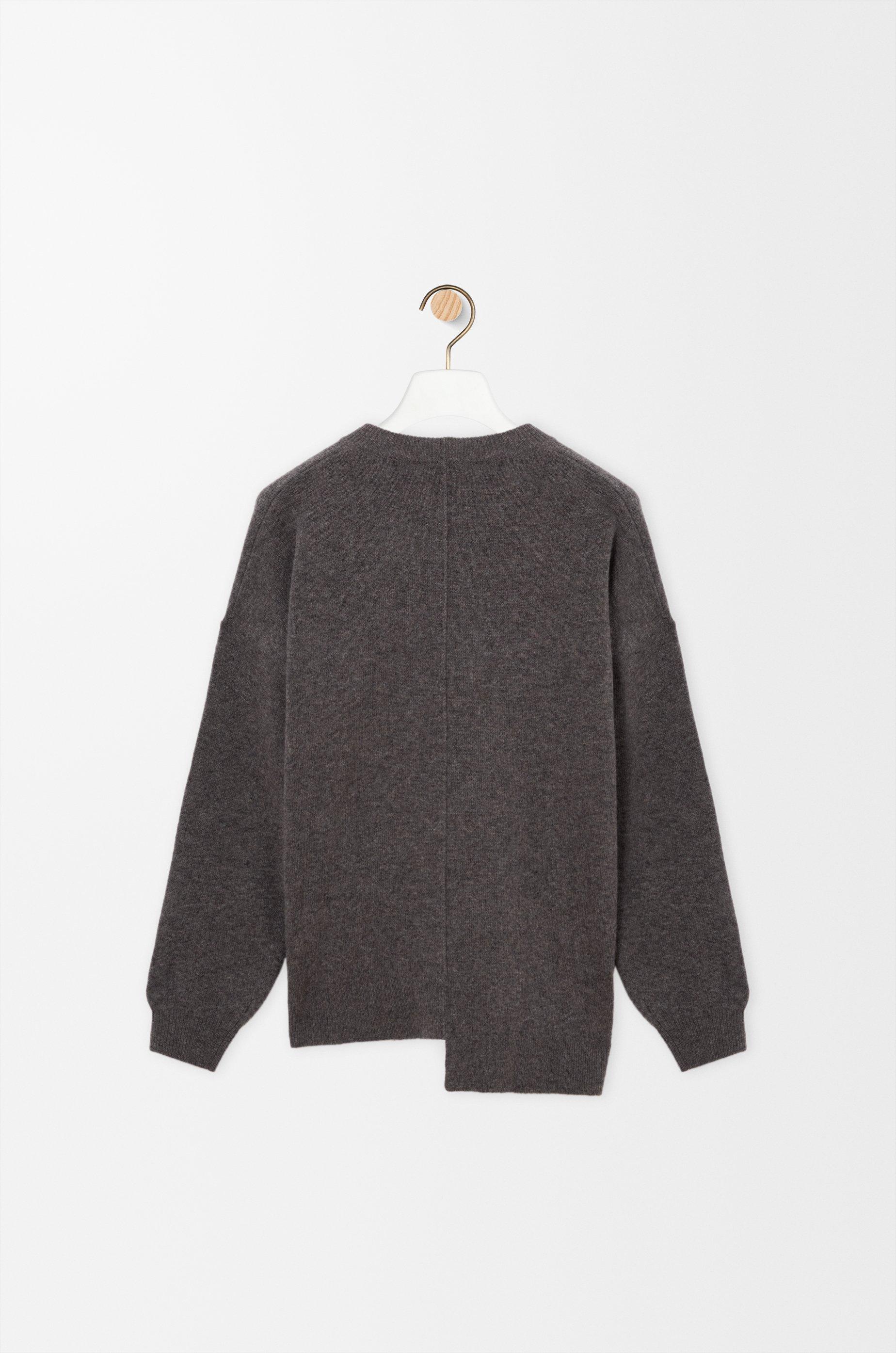 【Sale】 LOEWE Asymmetric Sweaterニット 黒 Loewe Asymmetric Sweater for Men | Lyst