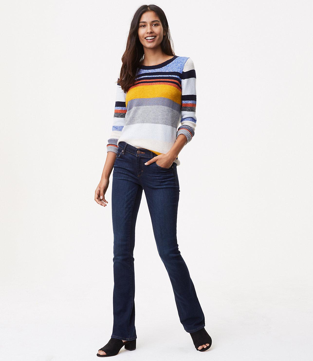 loft modern bootcut jeans