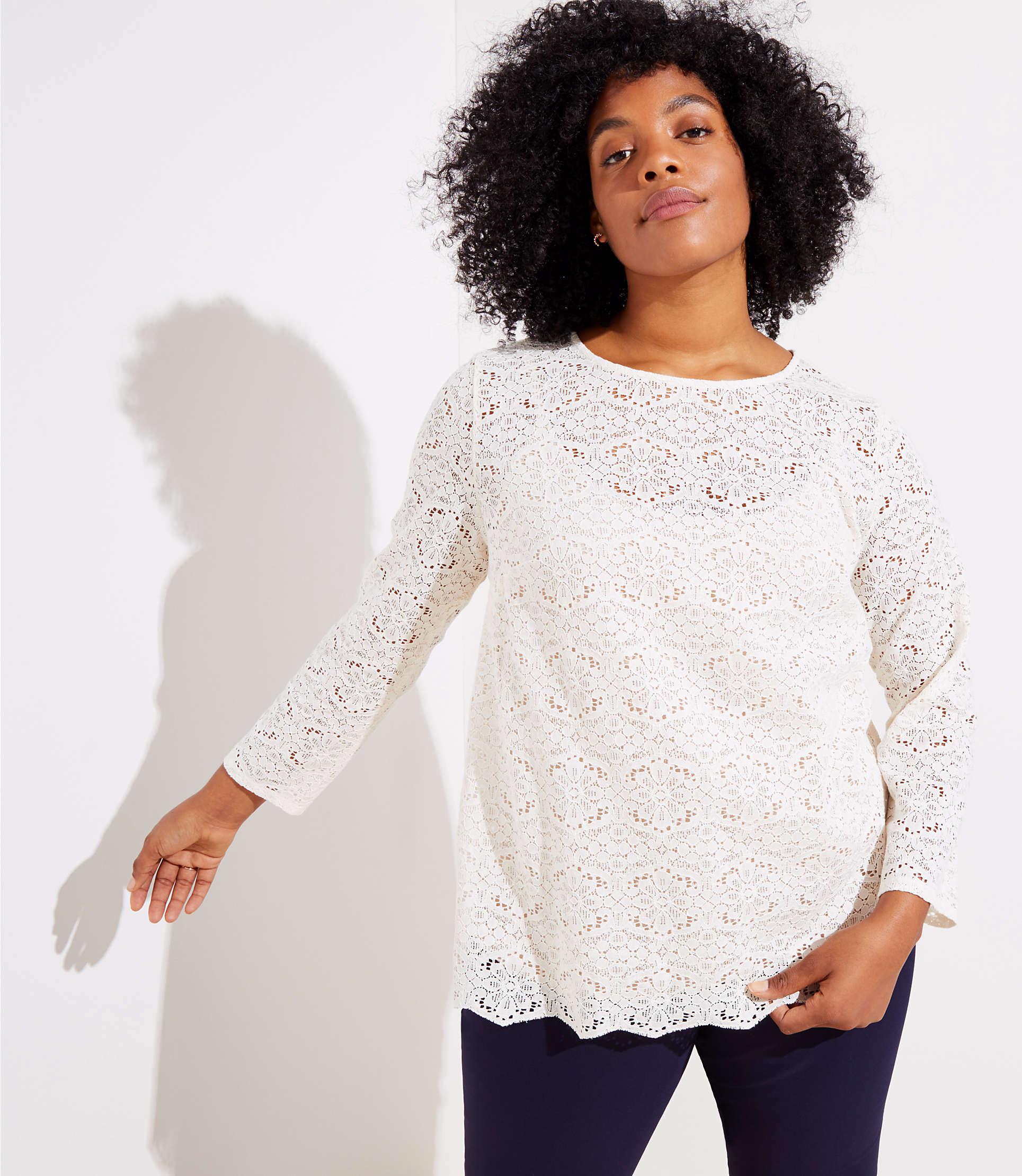 loft lace top