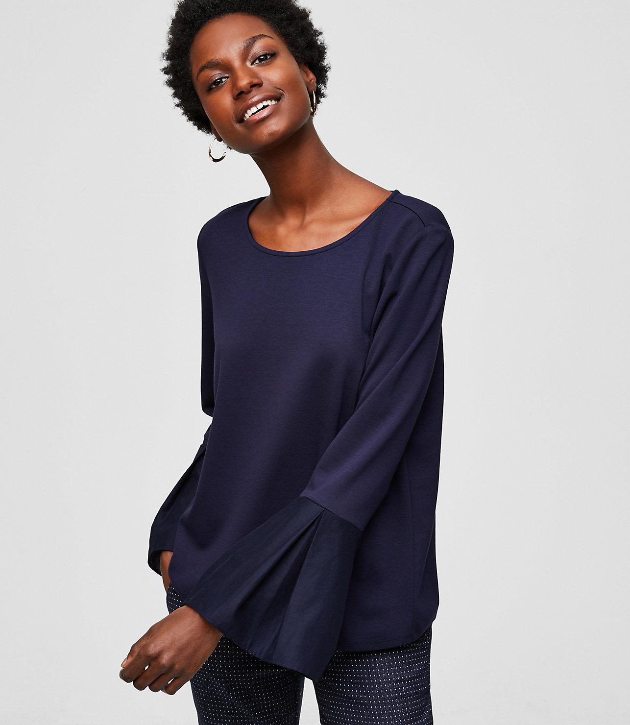 loft mixed media top