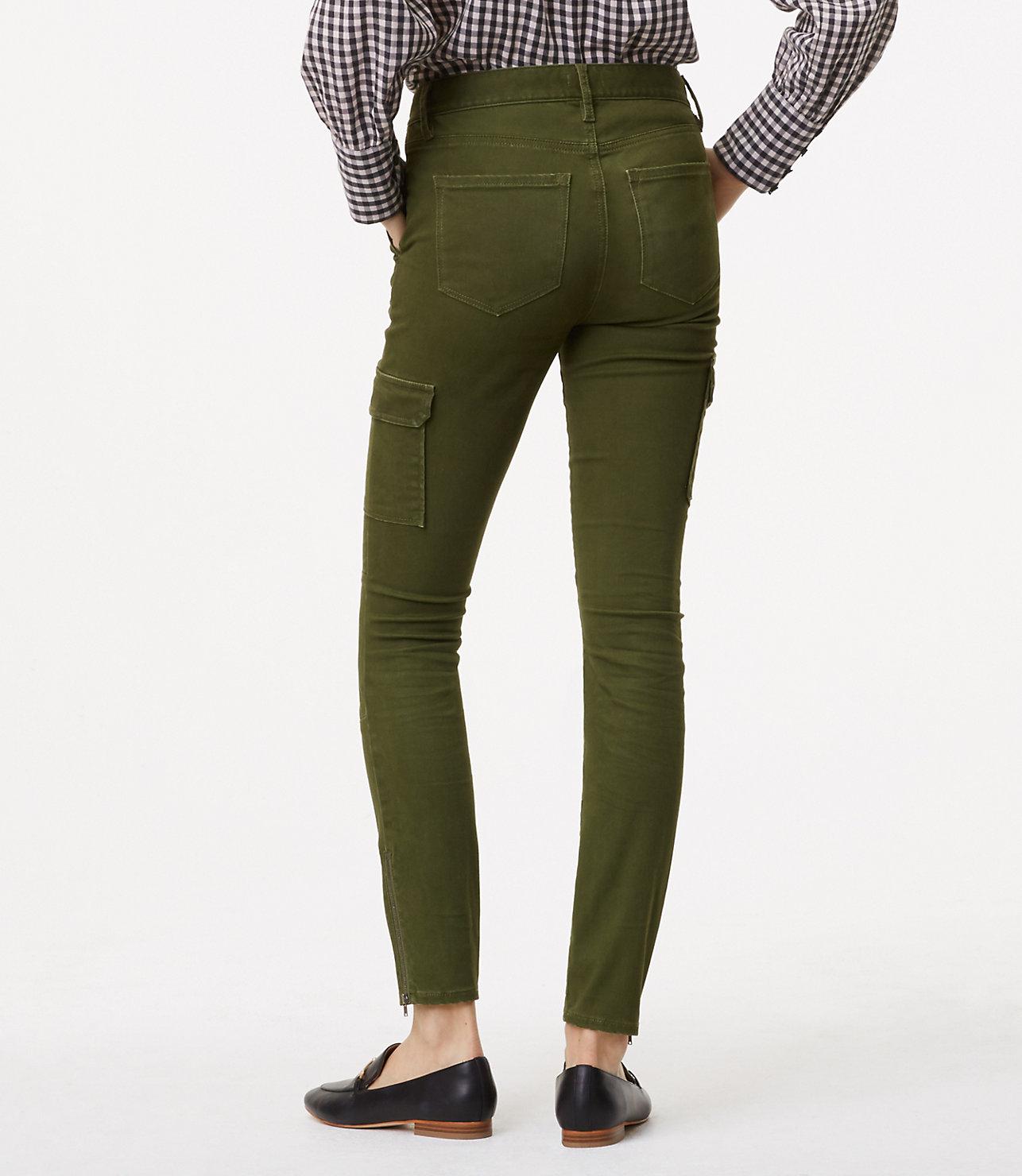 loft green pants