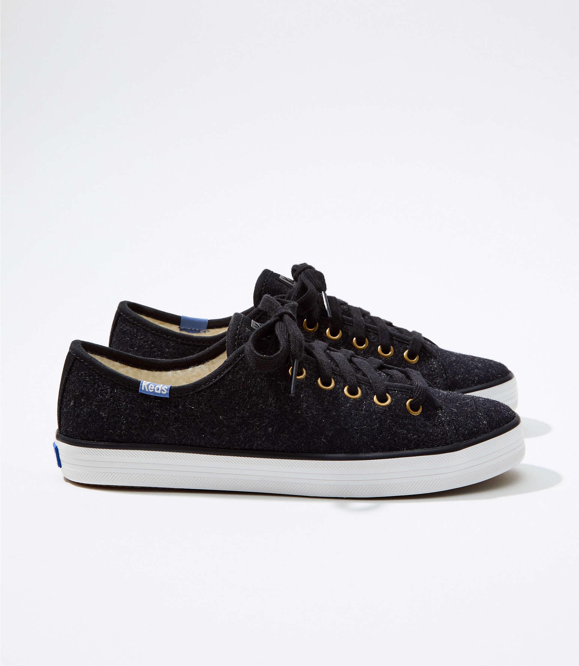 keds shearling sneakers