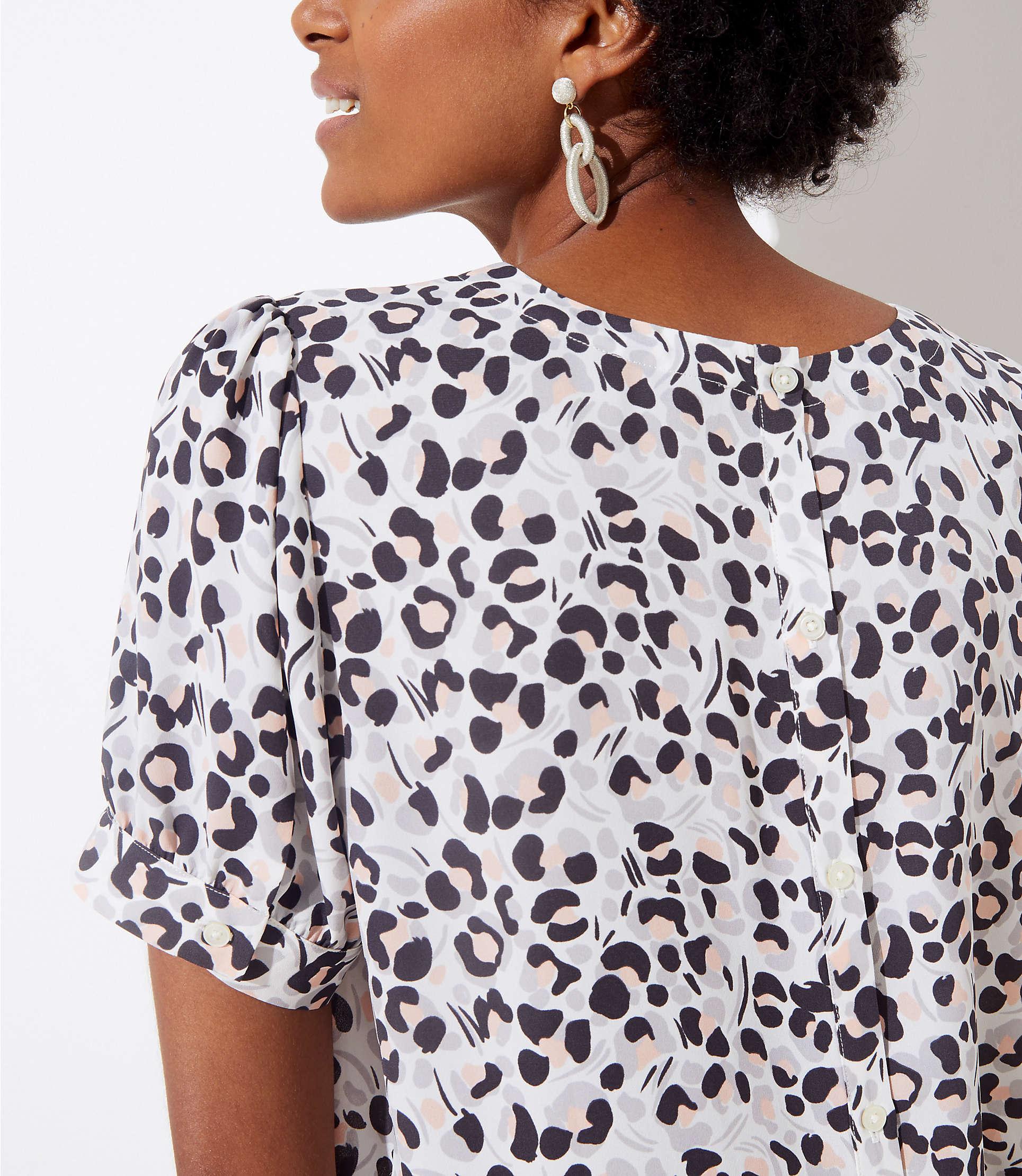 loft leopard top
