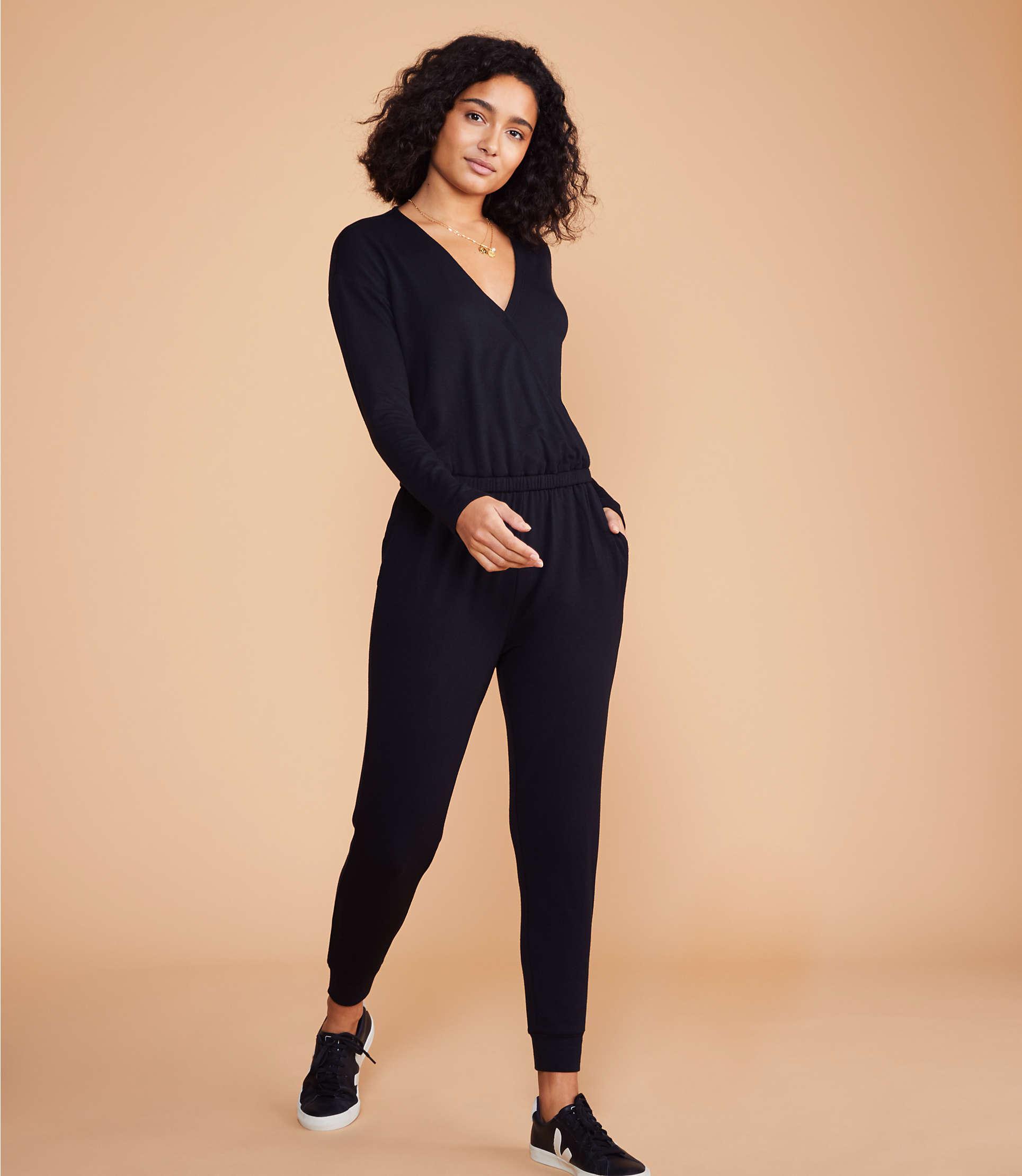 lou and grey black jumpsuit