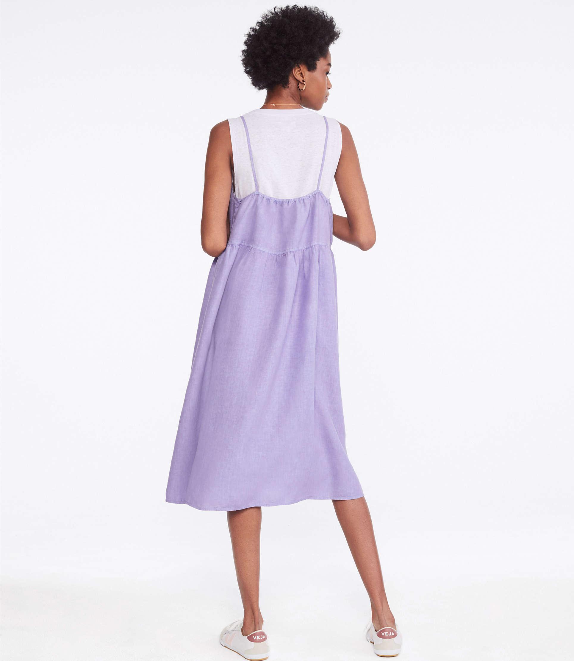 lou and grey linen dress