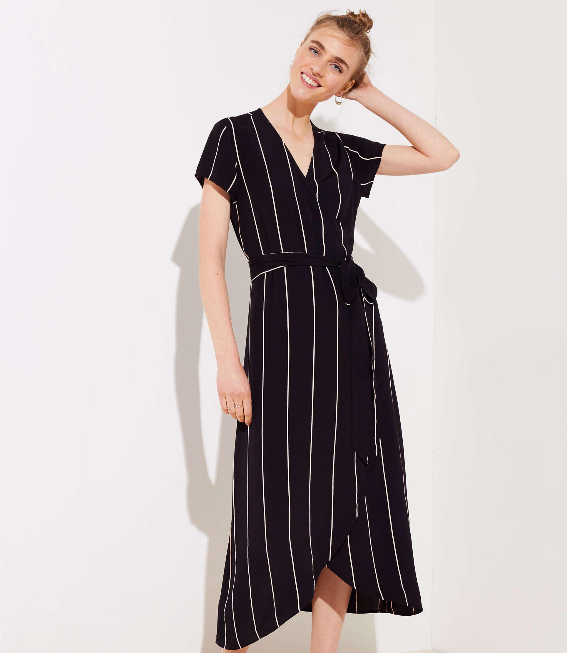 the loft wrap dress