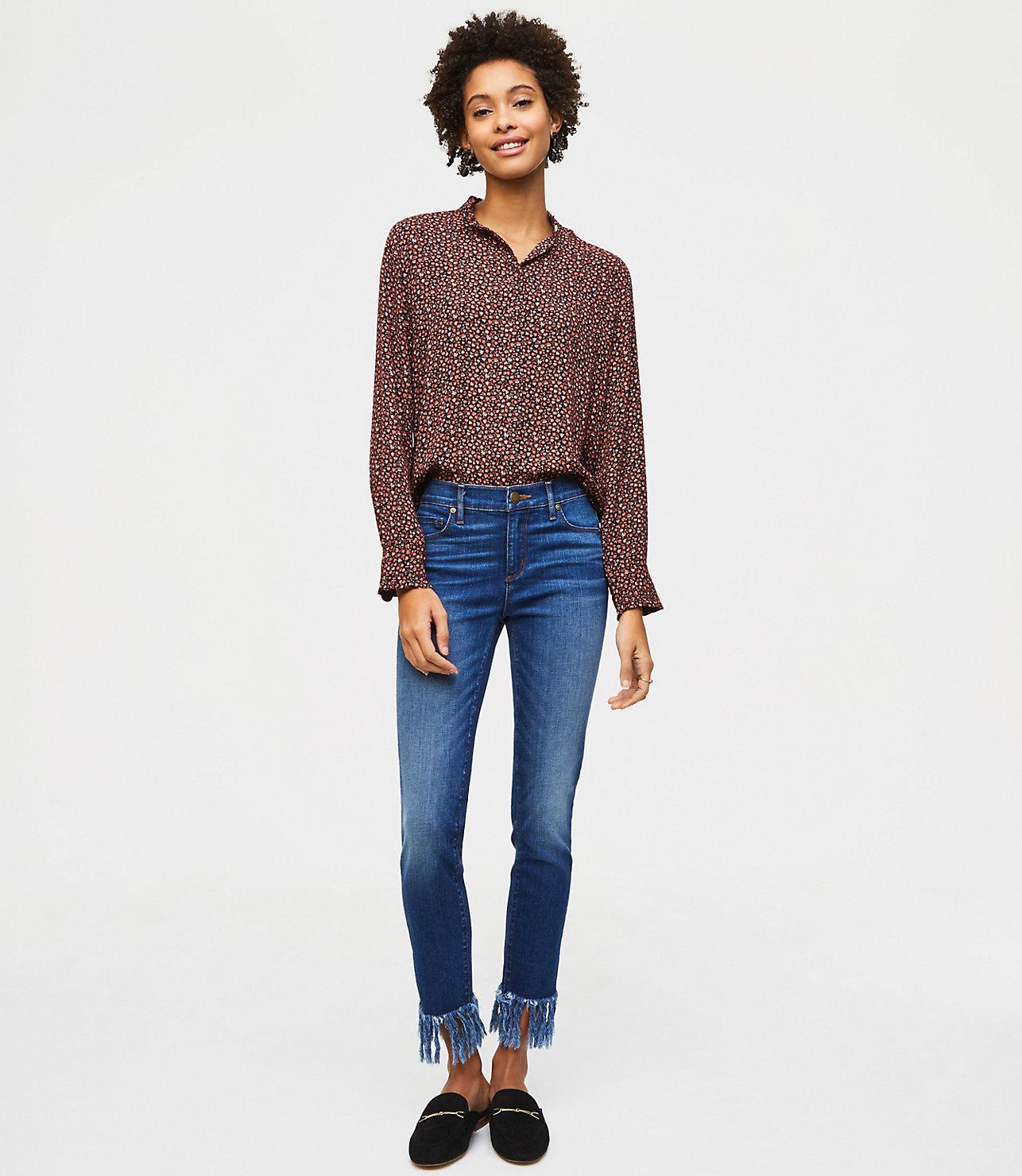 stylish ripped jeans