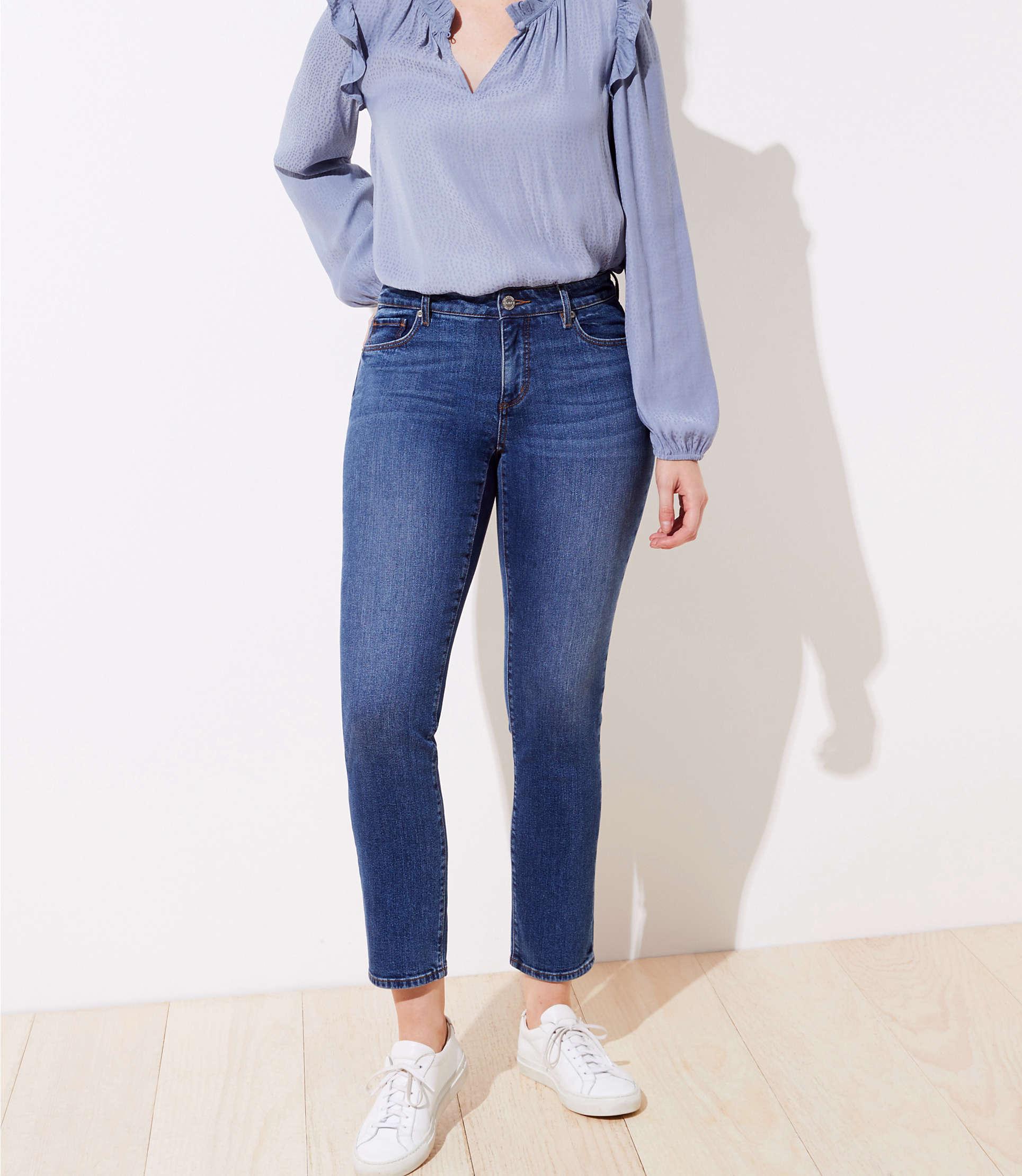 straight leg jeans for curvy