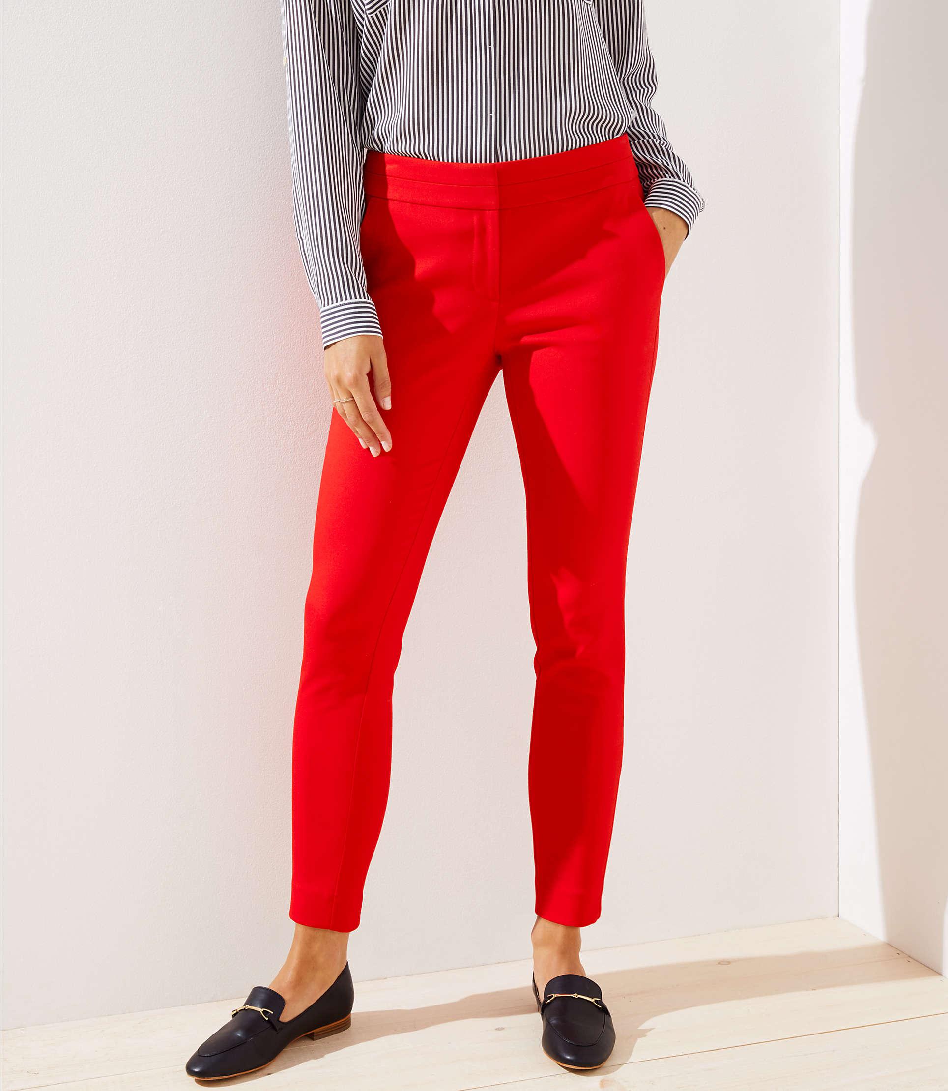 loft julie skinny pants