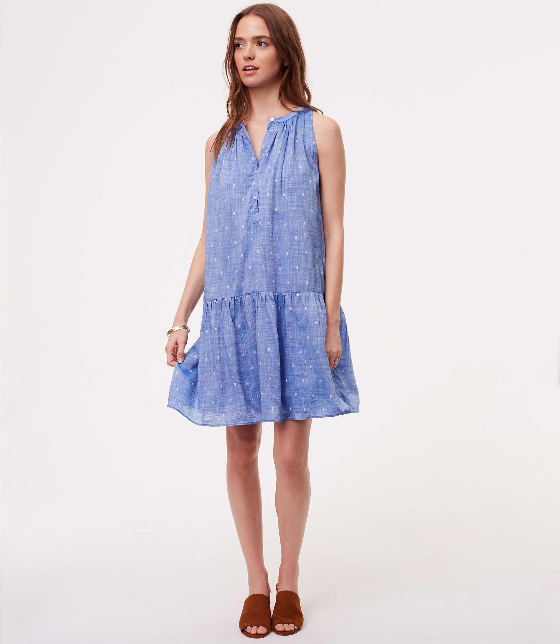 loft denim dress