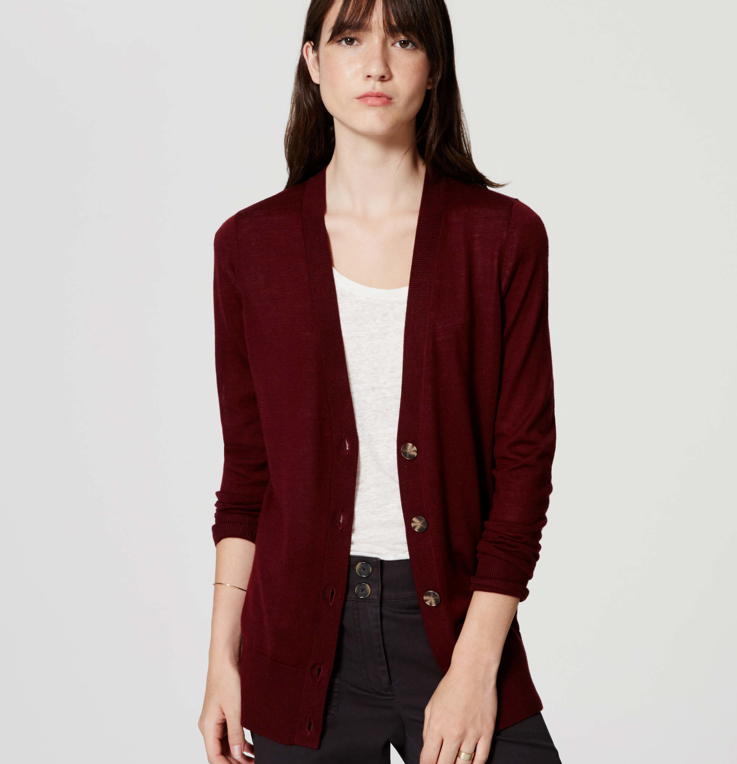 loft boyfriend cardigan