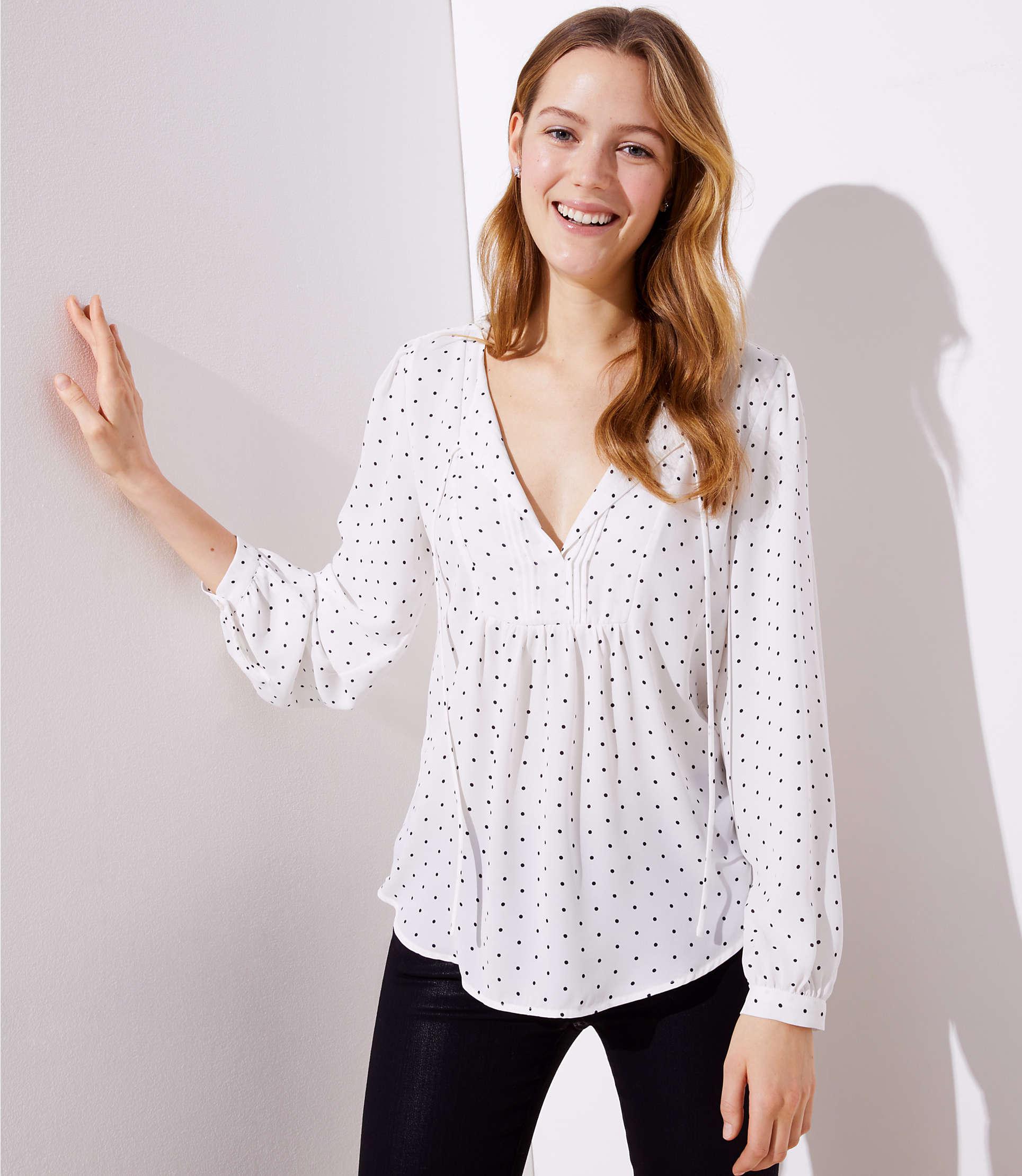 loft tie shirt