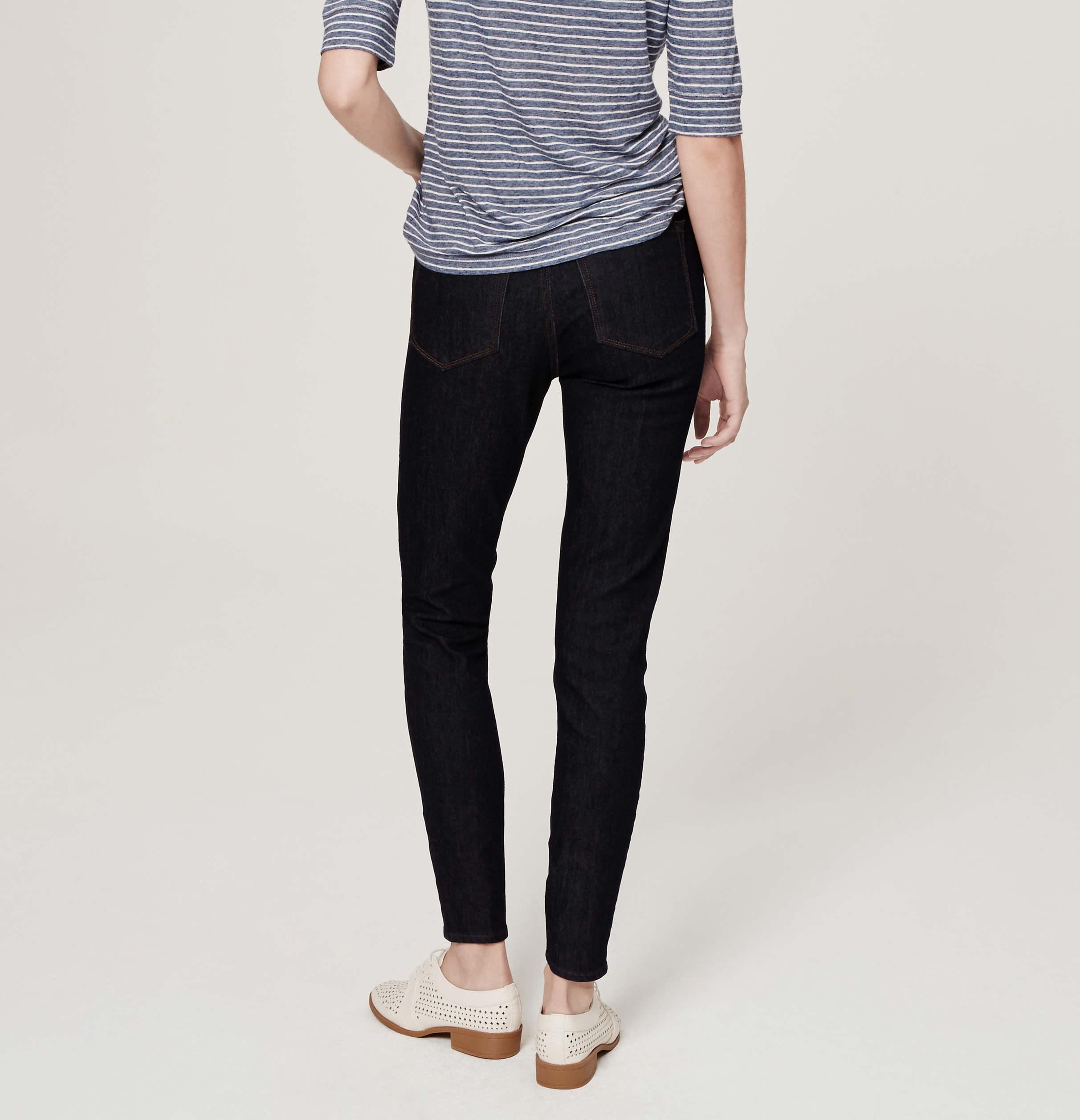 loft high rise jeans