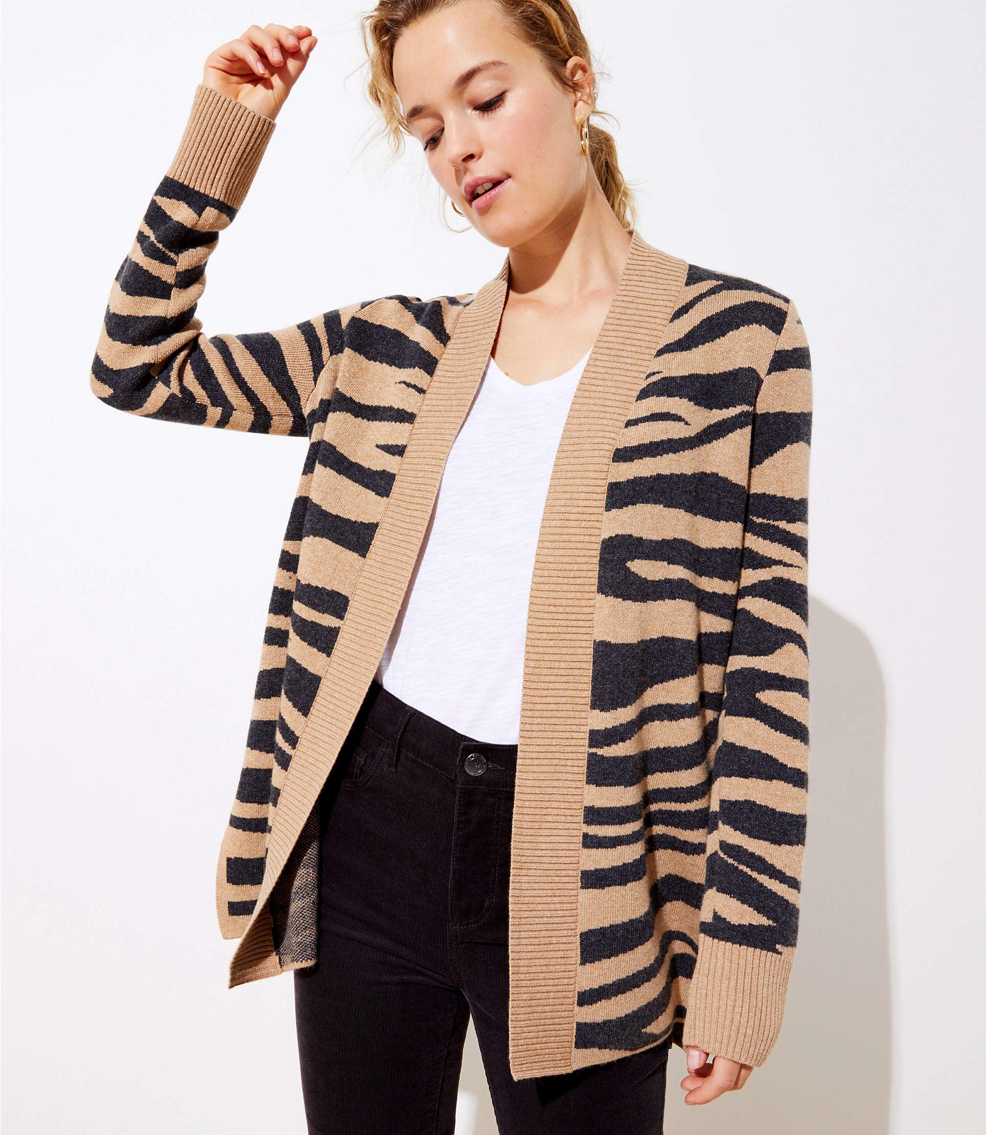 loft women's cardigans