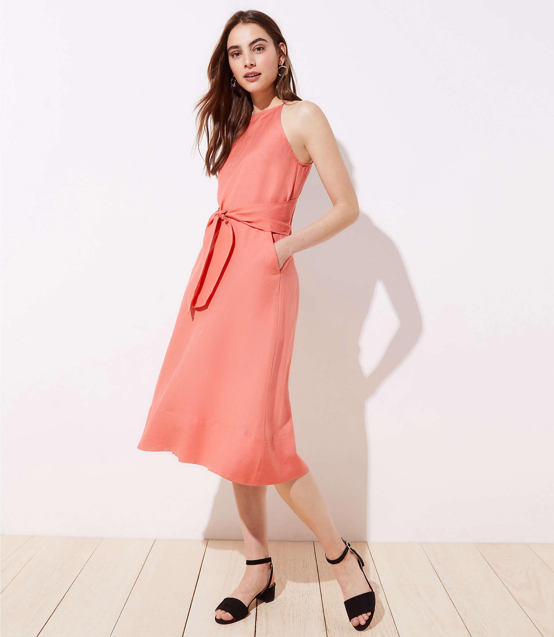 loft linen dress