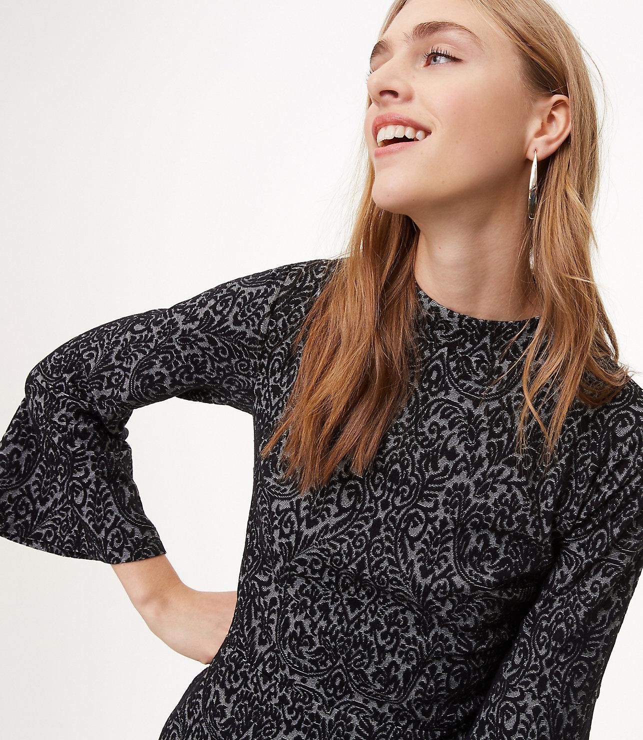 loft long sleeve dress