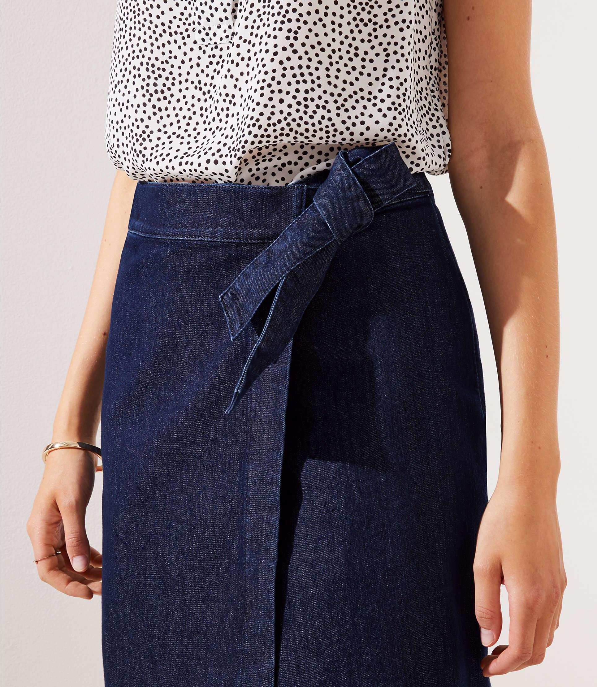 Loft wrap skirt Clearance