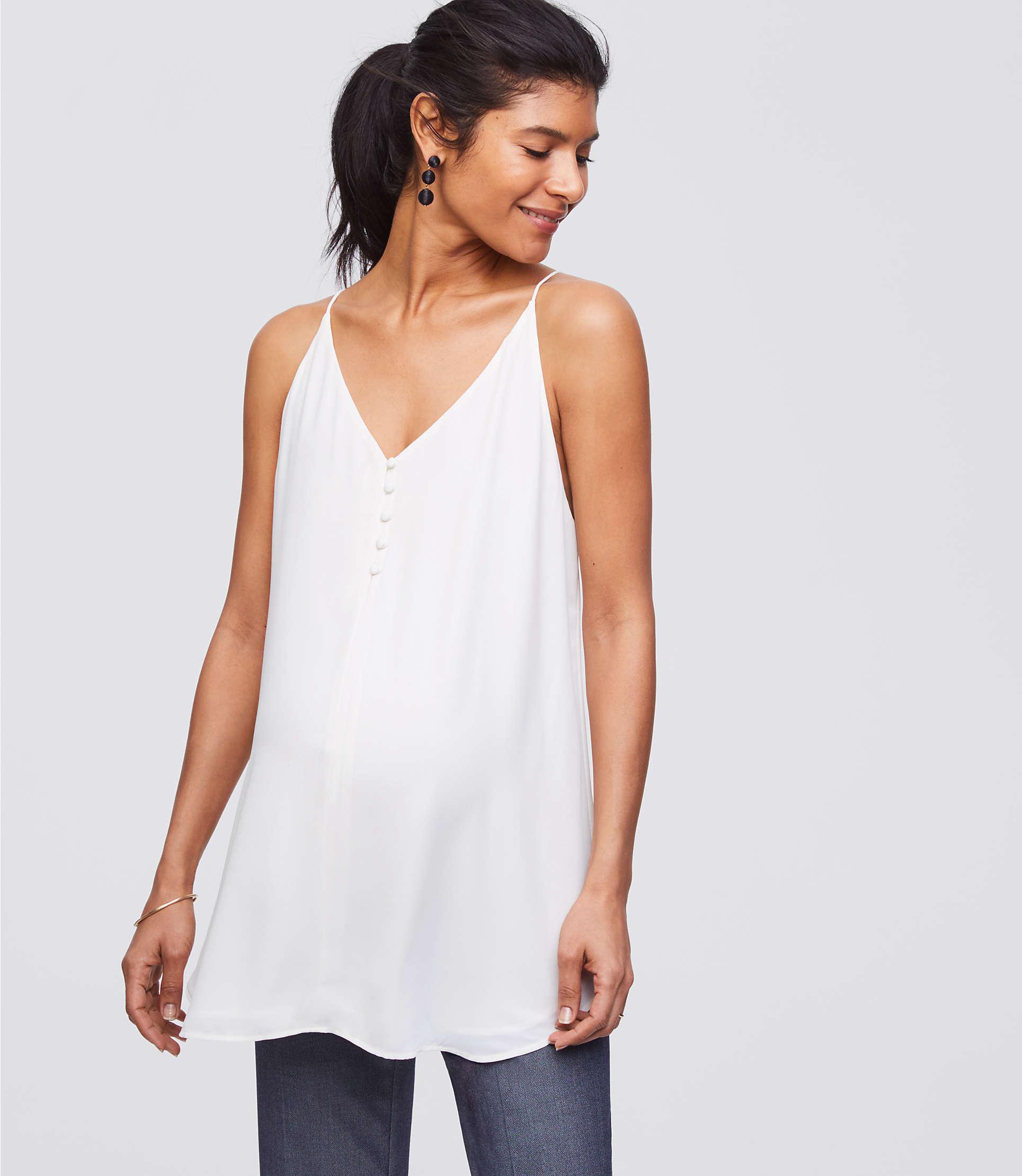 loft white cami
