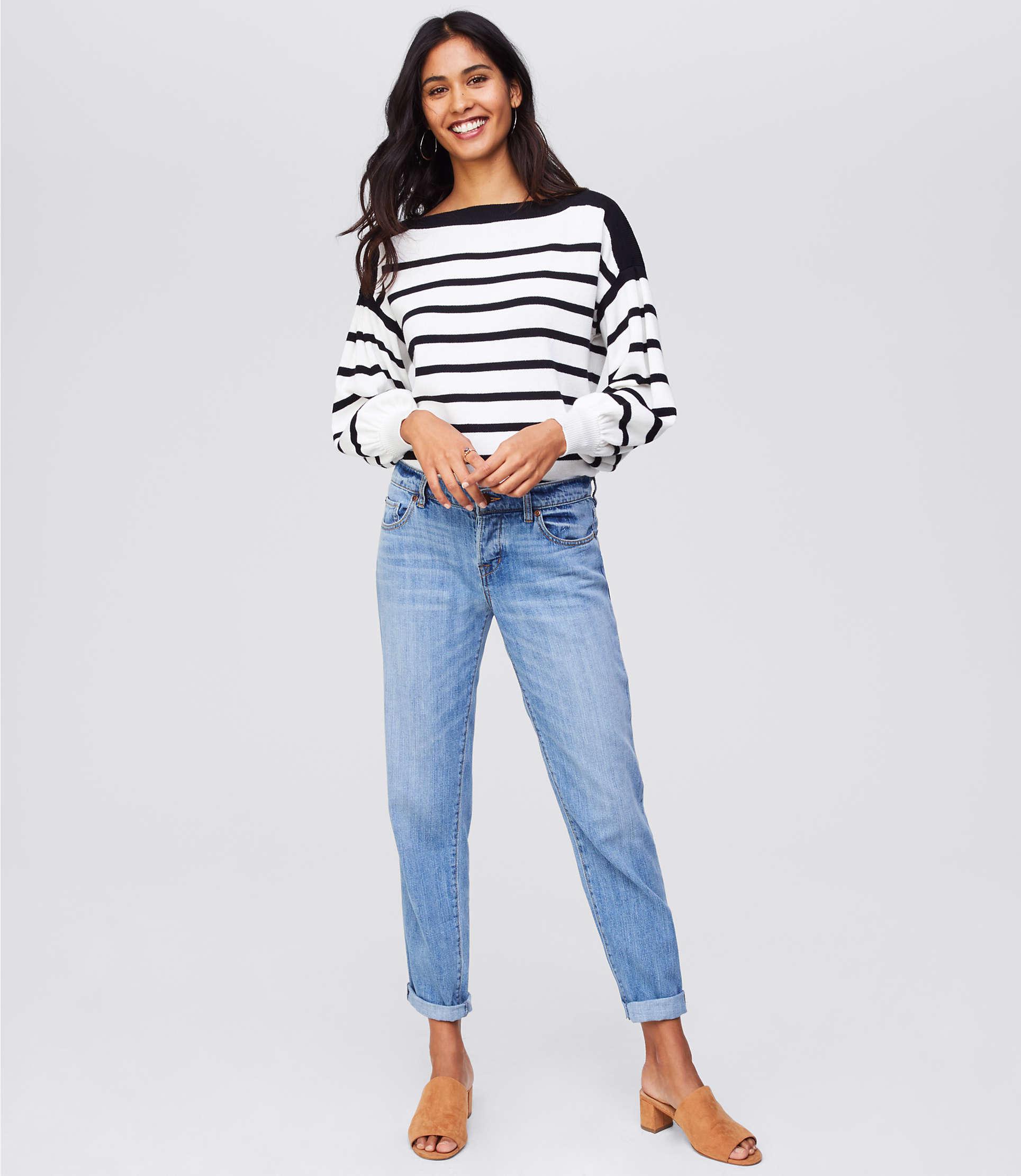 the loft boyfriend jeans