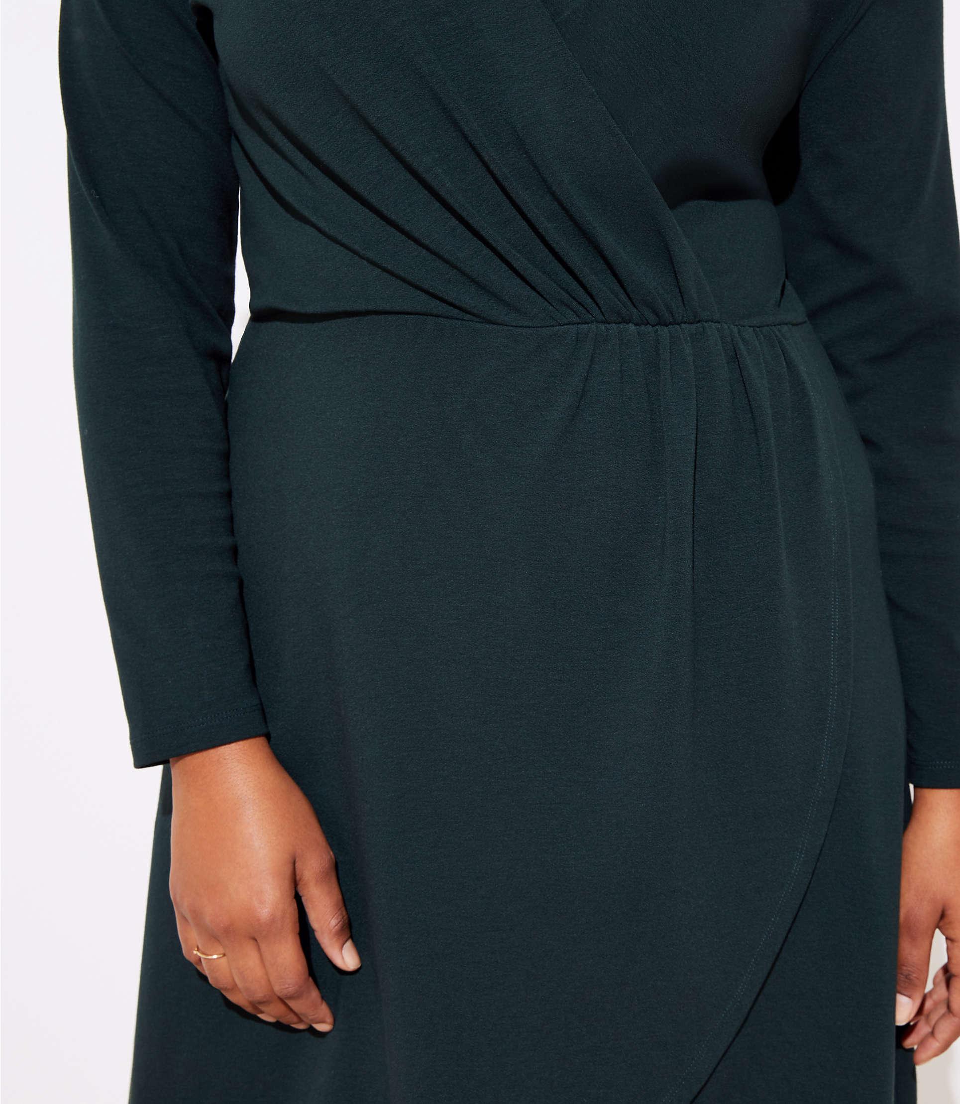 loft plus wrap dress